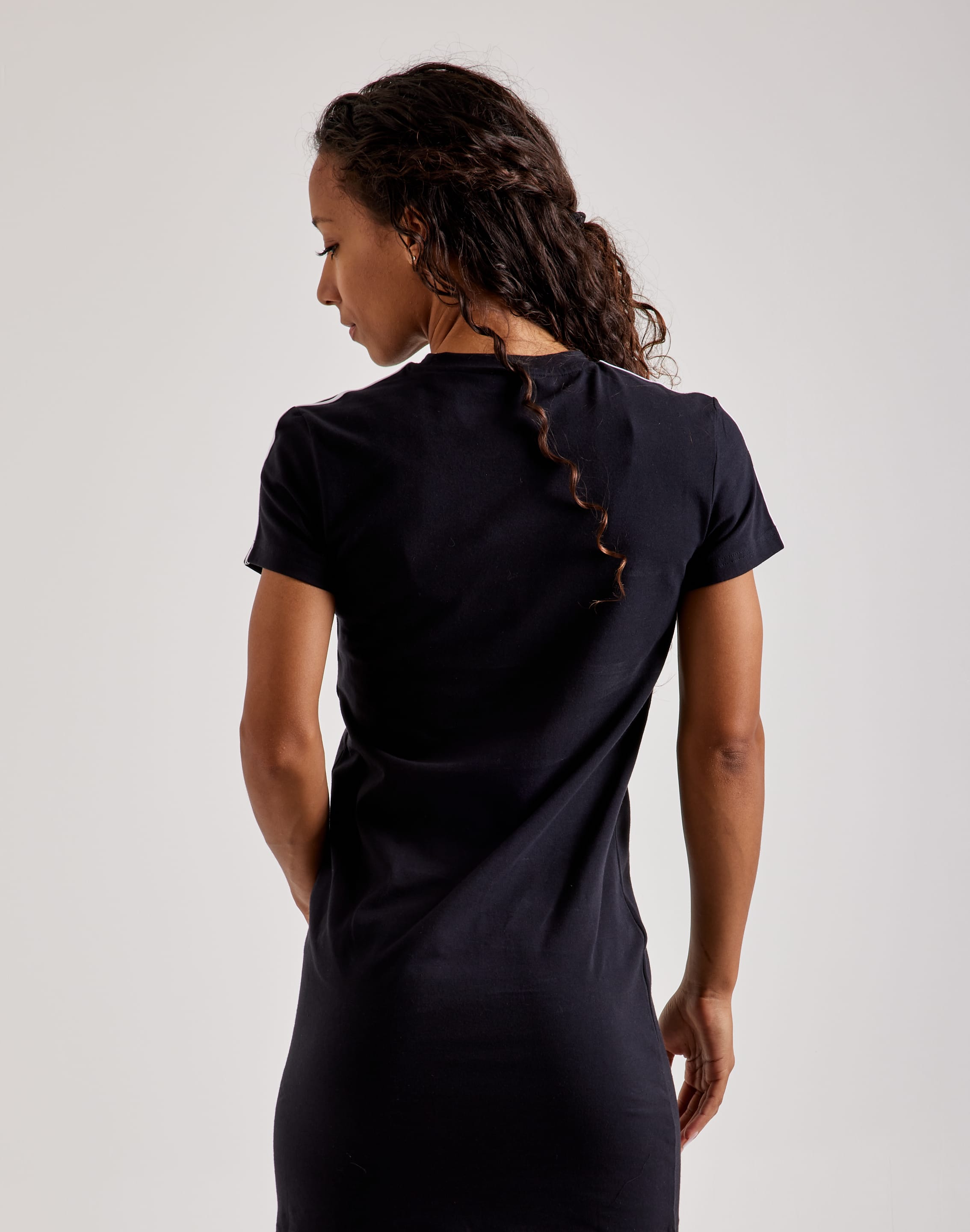 Adidas 3-Stripes Fitted T-Shirt Dress DTLR Adidas 3-Stripes Fitted T-Shirt Dress DTLR