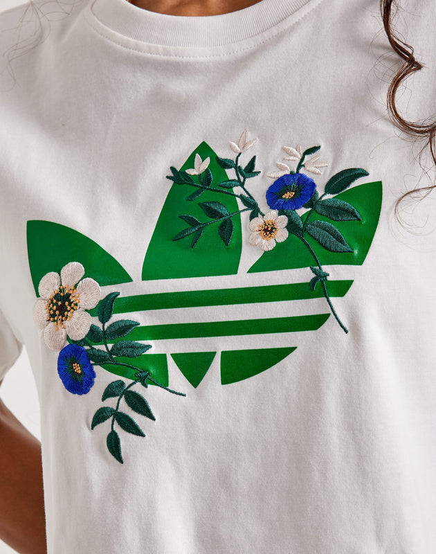 Adidas Floral Trefoil Tee – DTLR