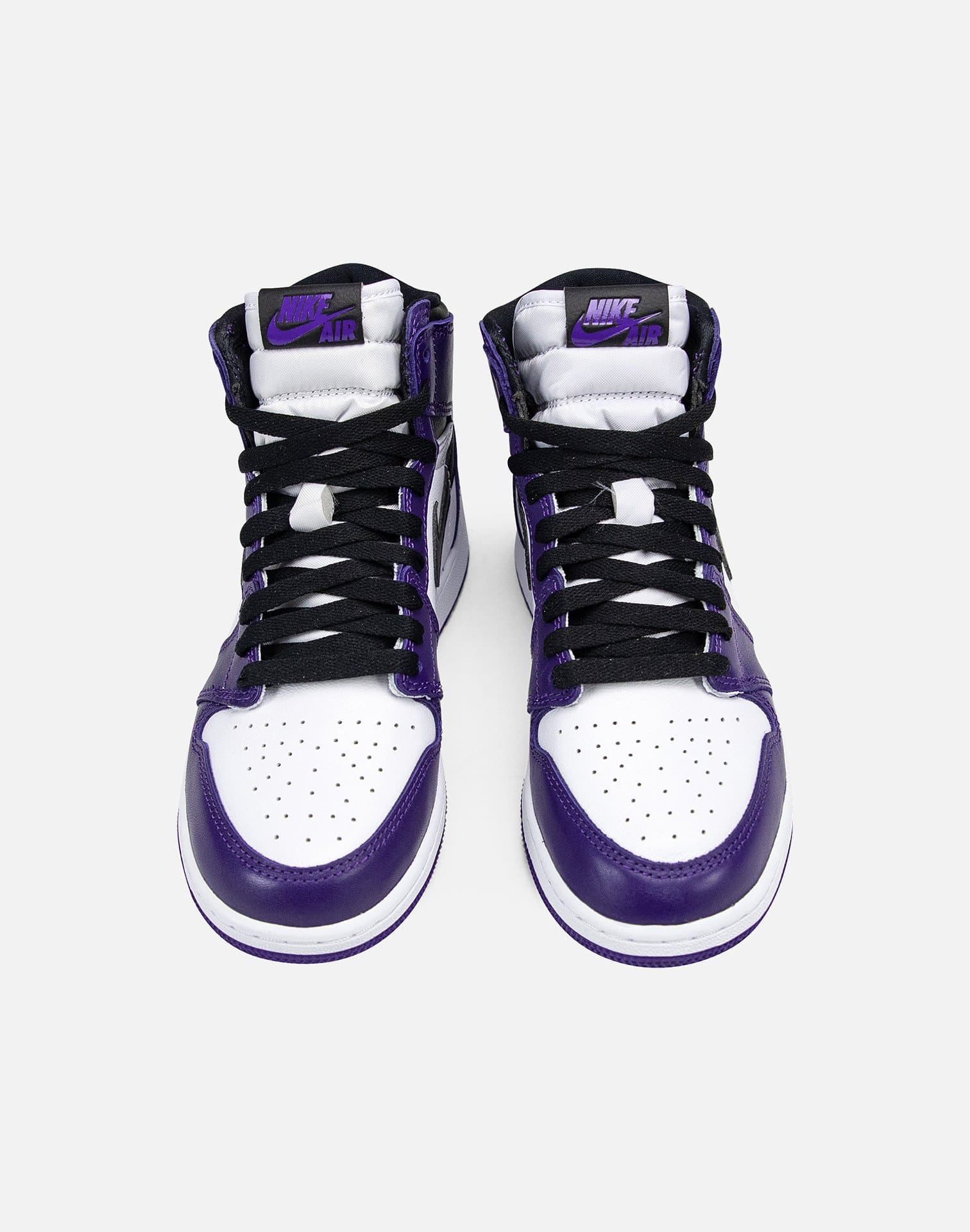 Jordan AIR JORDAN RETRO HIGH OG 'COURT PURPLE' GRADE-SCHOOL – DTLR
