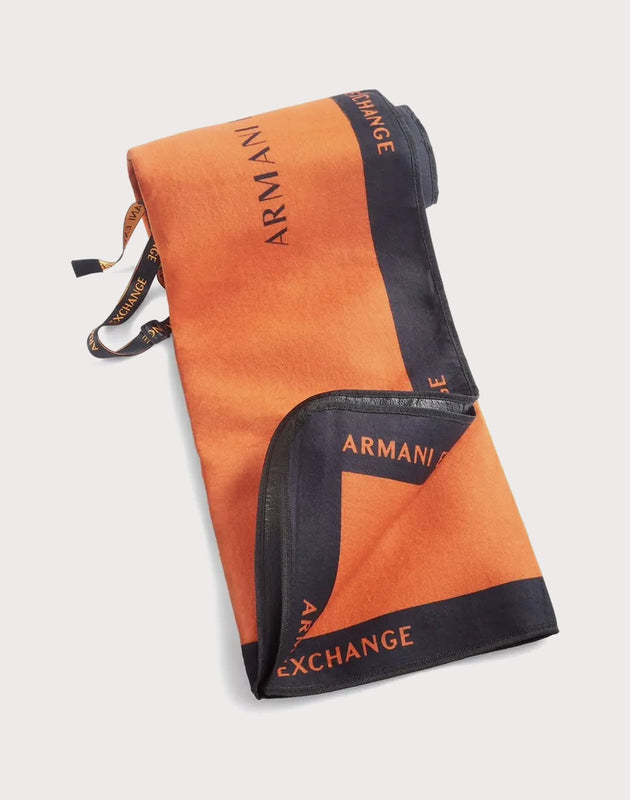 Armani Exchange Packable Blanket DTLR