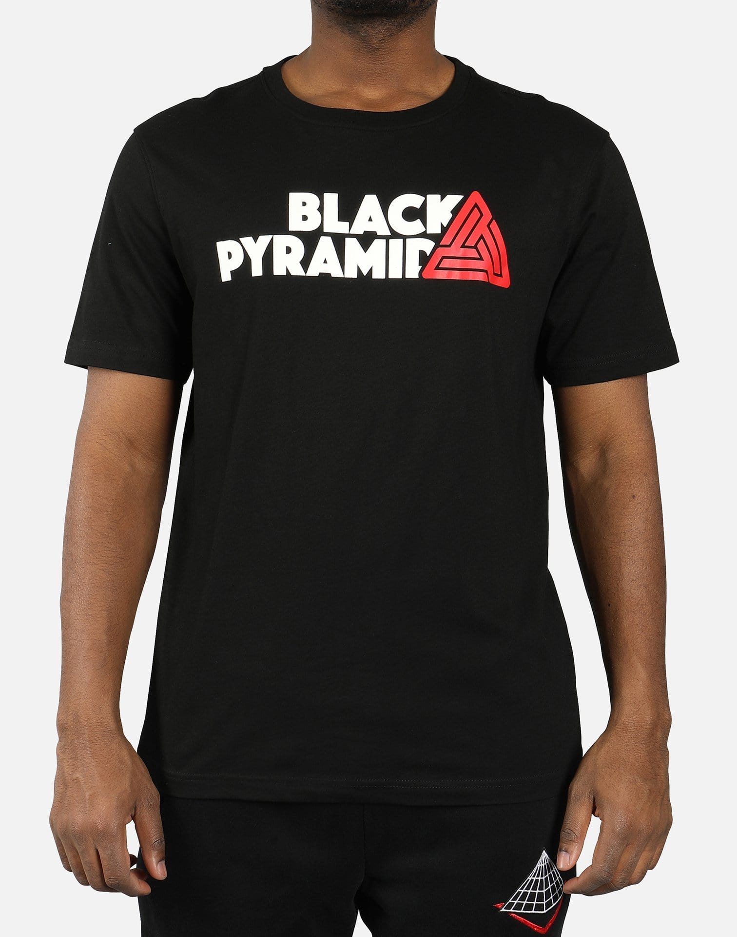 Black Pyramid BP Name & Logo Tee