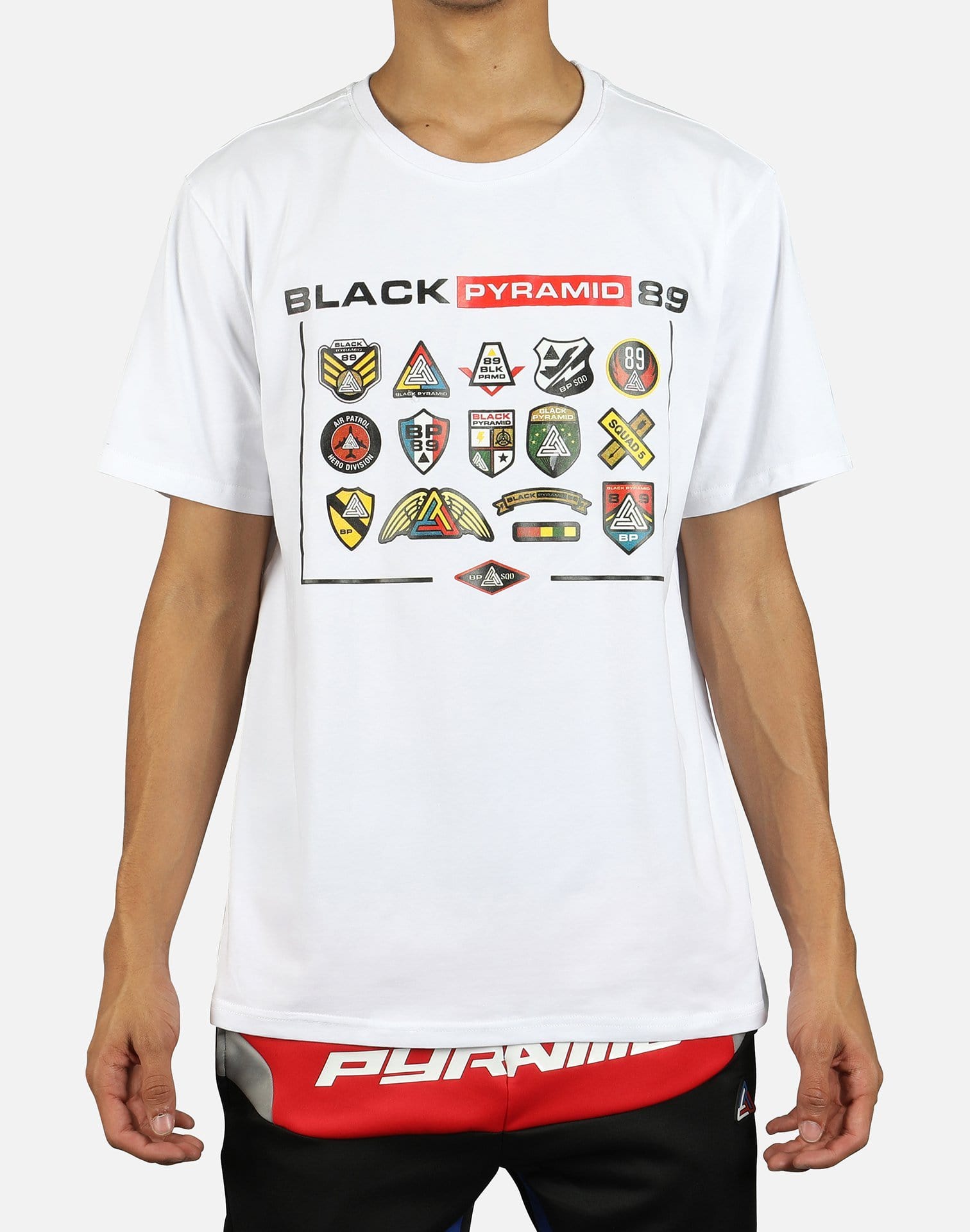 Black Pyramid Men's Military Patch Tee