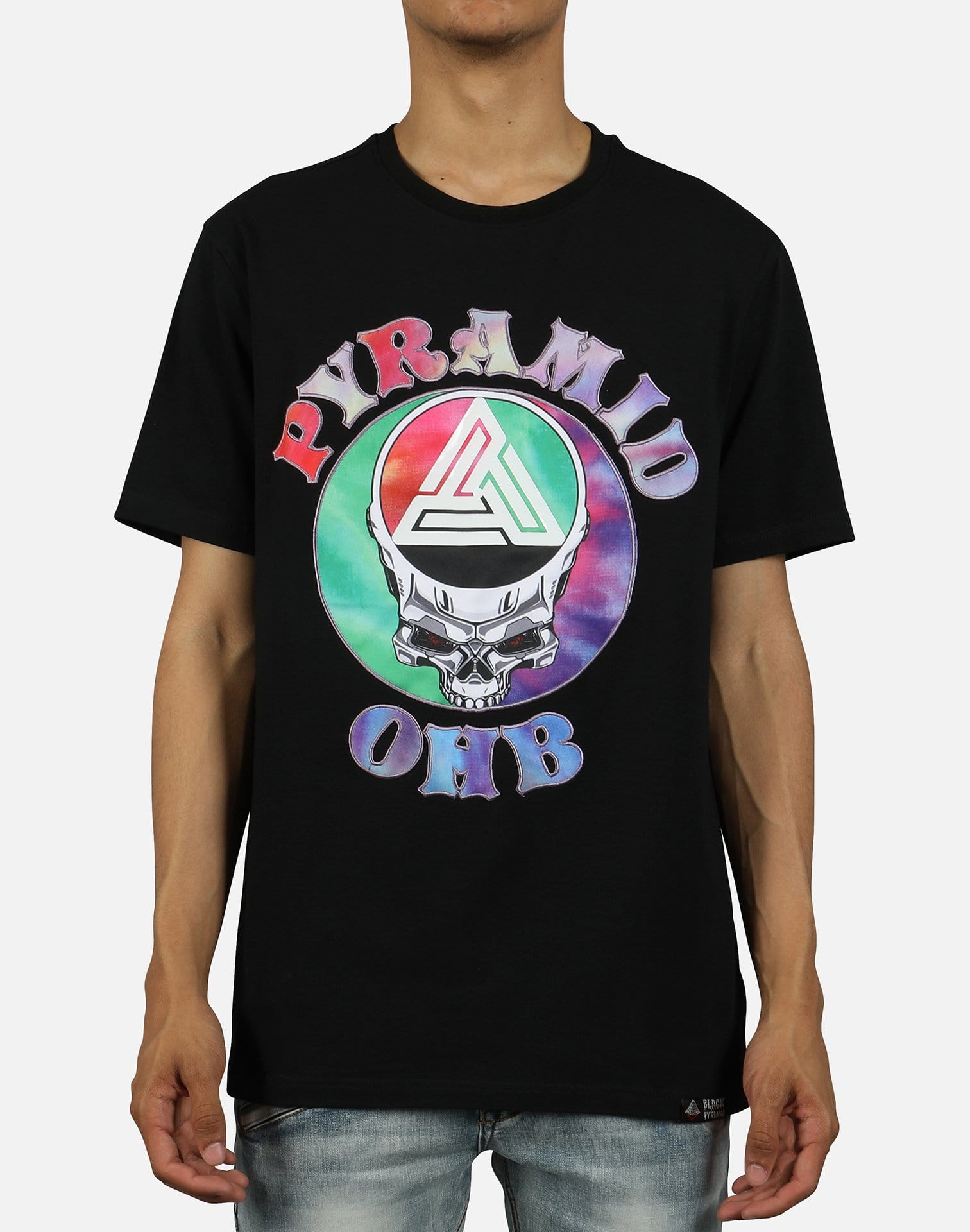 Black Pyramid CONTRAST TIE DYE TEE – DTLR