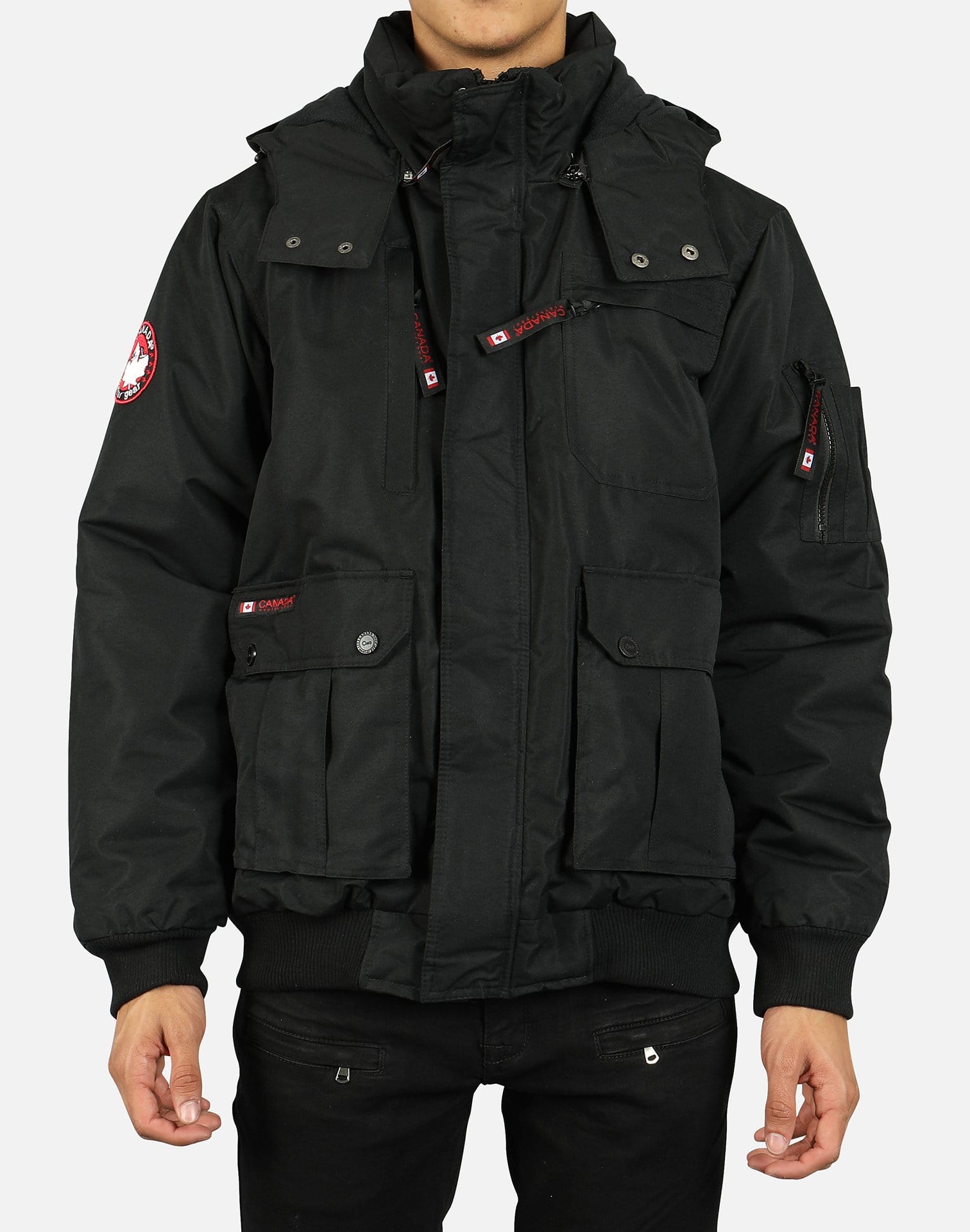 canada gear jacket Canada Weather Gear SHORT PARKA – DTLR