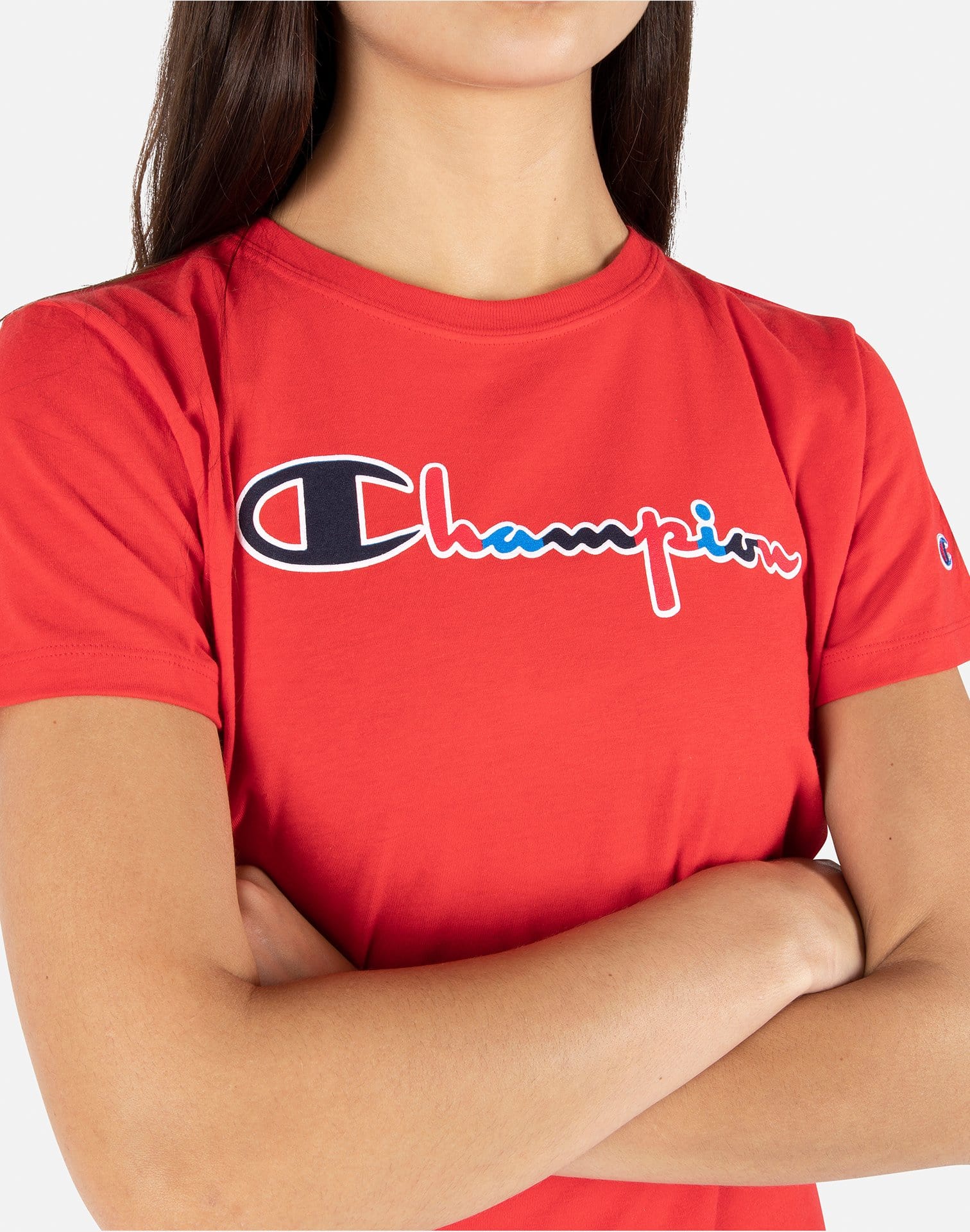 Photo of Champion OG SCRIPT LOGO TEE