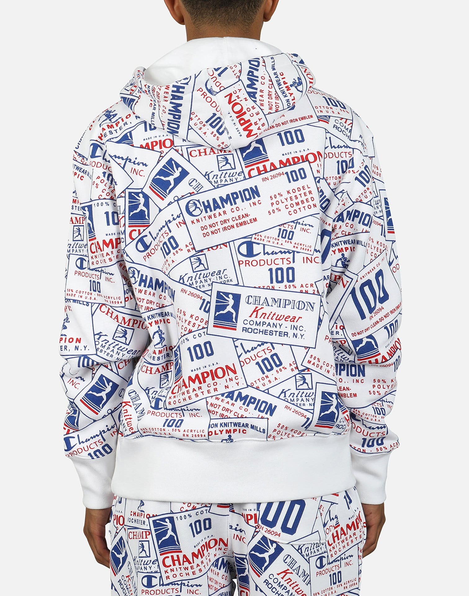 Champion ALL OVER PRINT HOODIE
