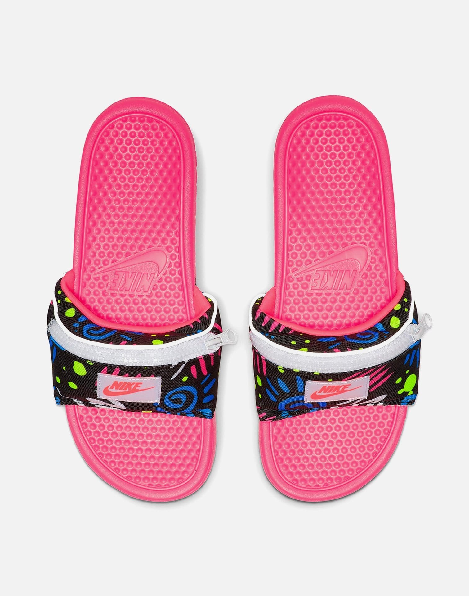 Nike Men's Benassi JDI Fanny Pack Slides