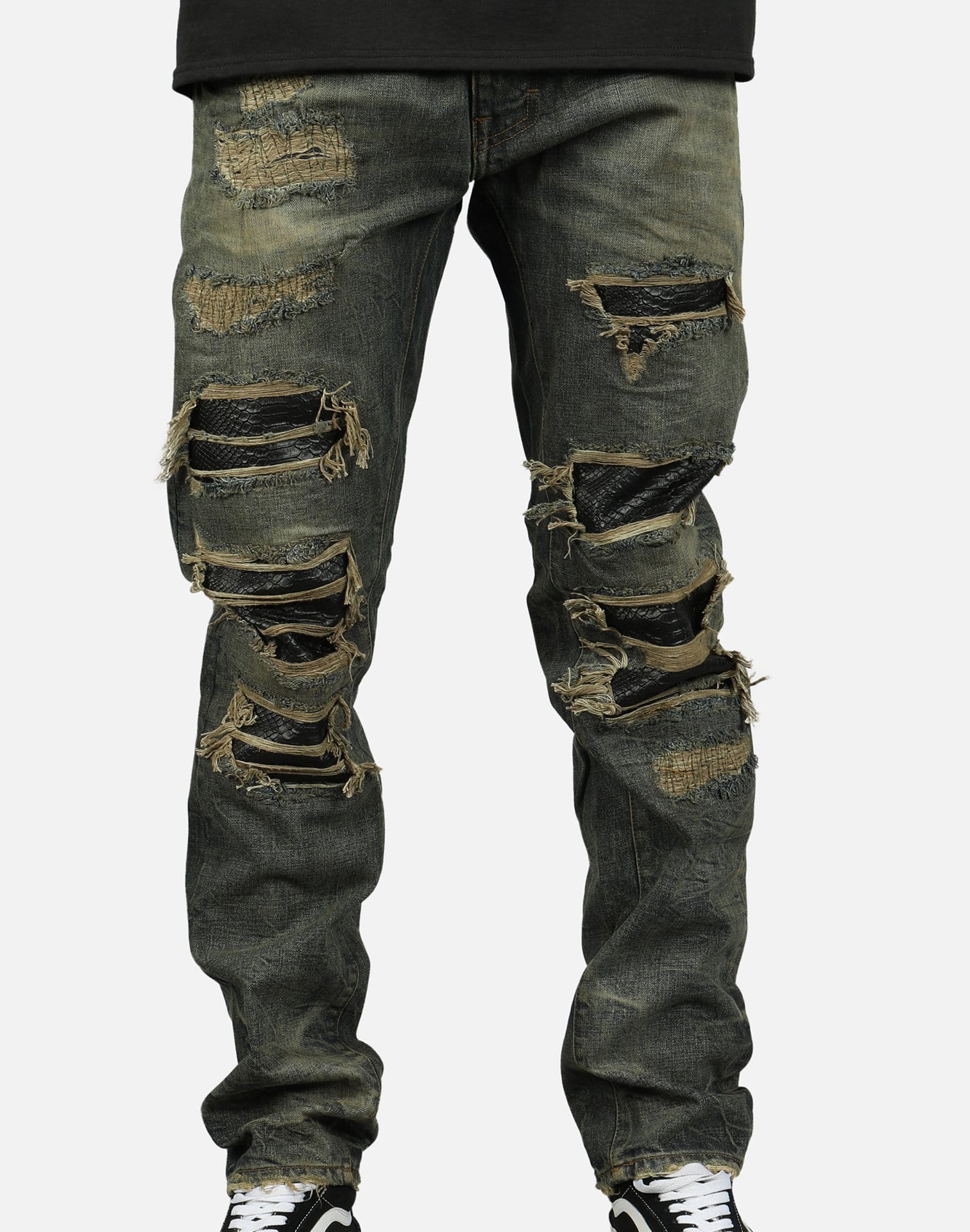 Jeans Ripped Tech Jordan Craig RIPPED JEANS – DTLR