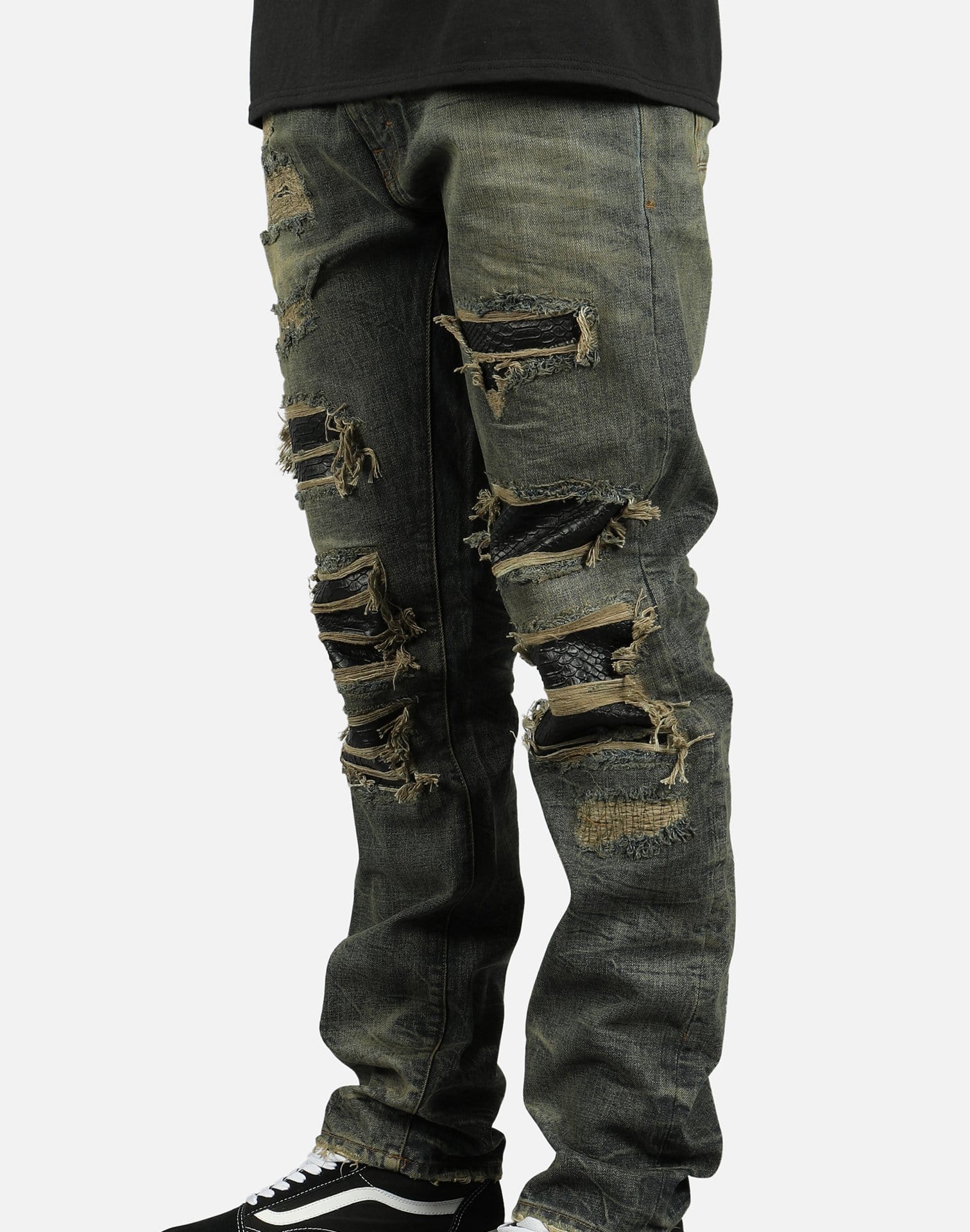 Jeans Ripped Tech Jordan Craig RIPPED JEANS – DTLR