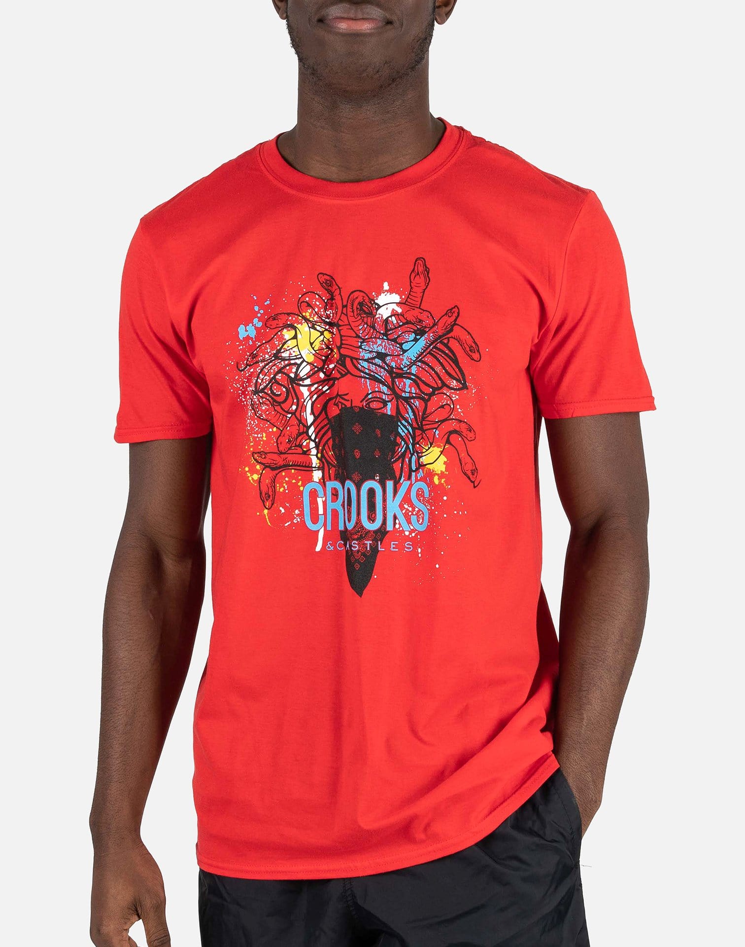 Photo of Crooks & Castles SPLATTER MEDUSA TEE
