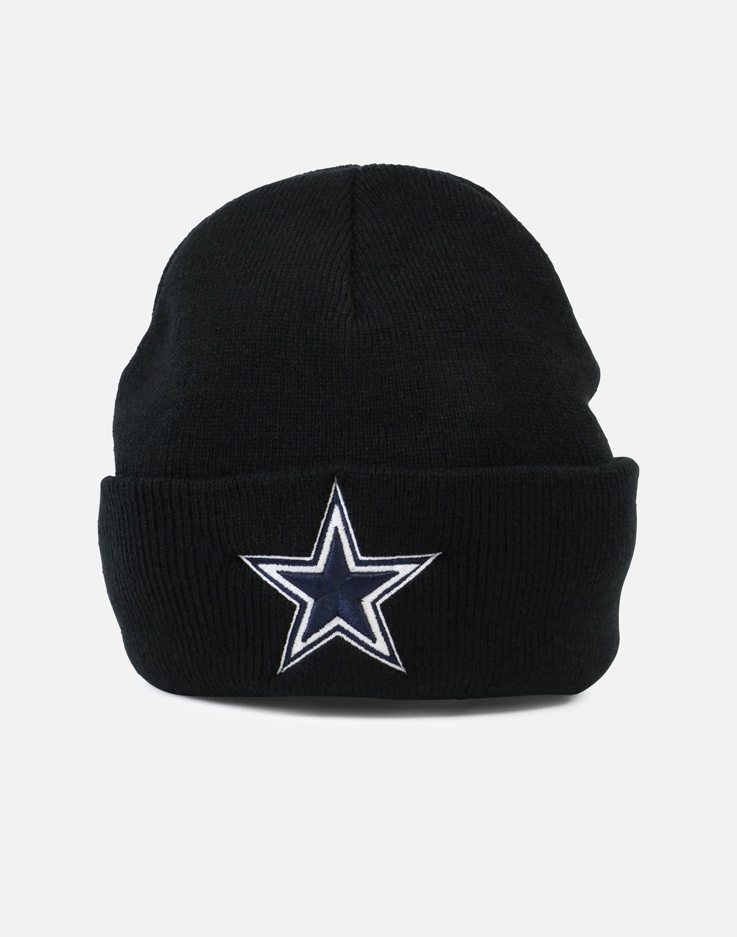Dallas Cowboys Basic Cuff Knit Beanie (Black)