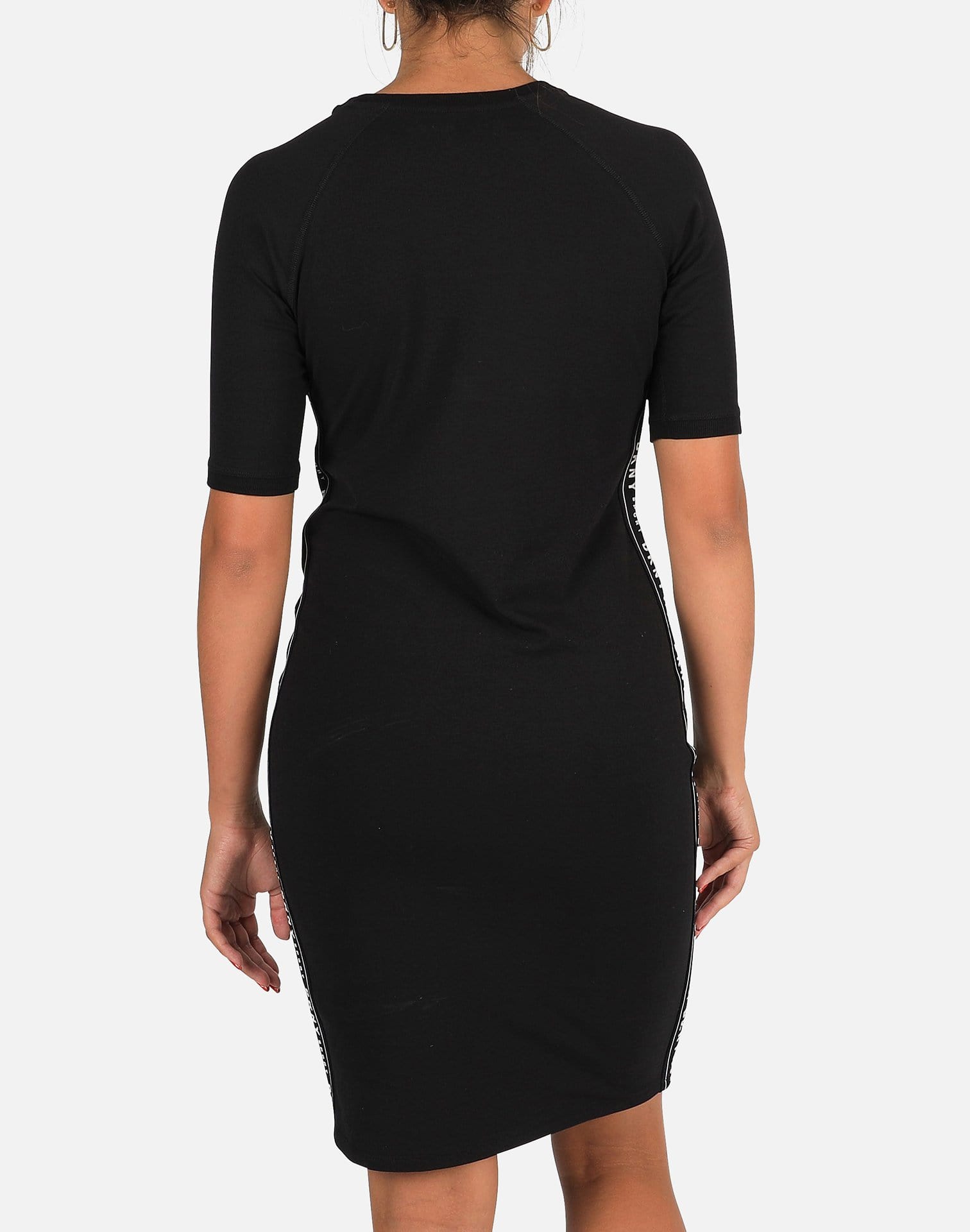 Dkny SIDE LOGO TAPE DRESS – DTLR Dkny SIDE LOGO TAPE DRESS – DTLR