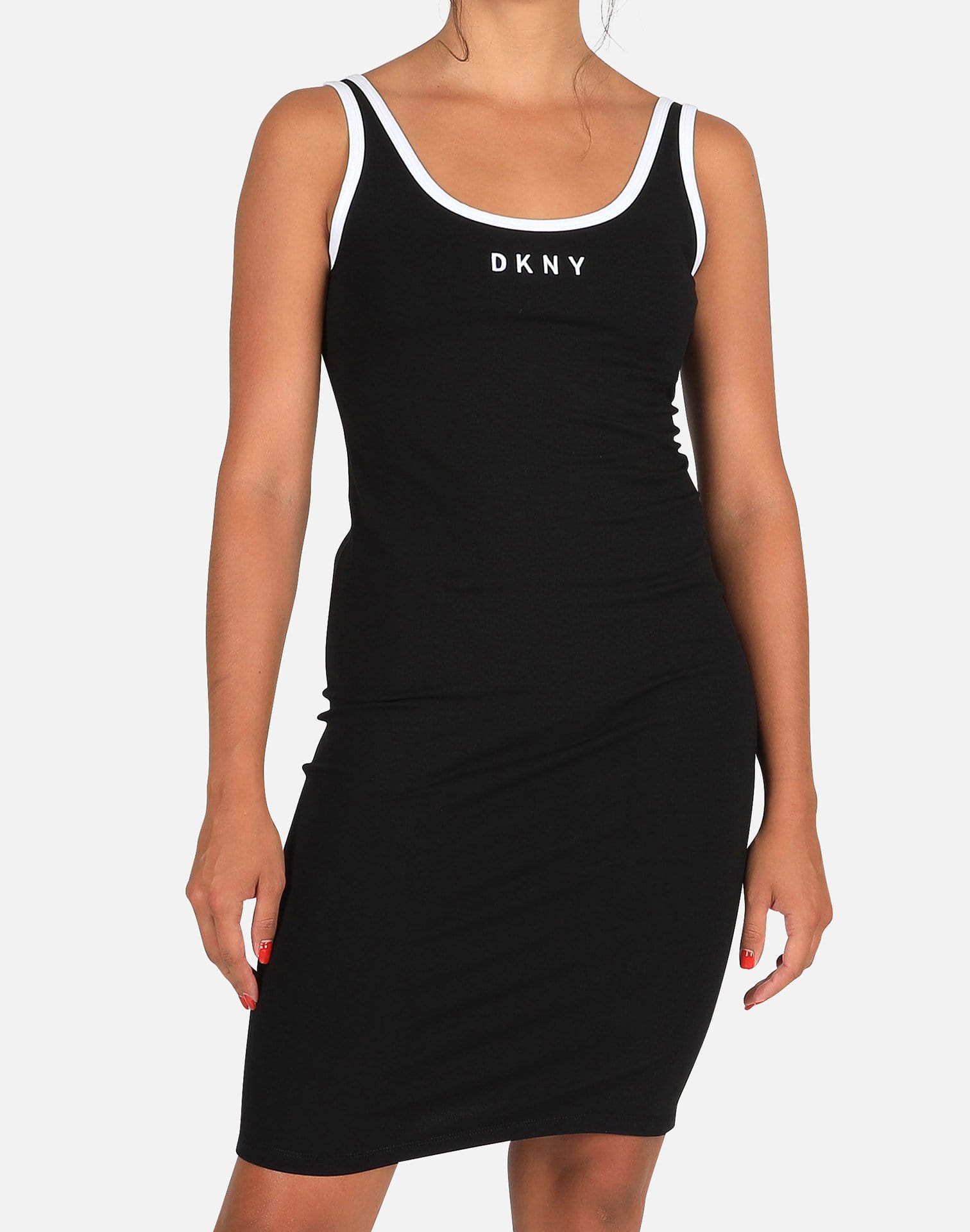Dkny RINGER TANK DRESS DTLR Dkny RINGER TANK DRESS DTLR