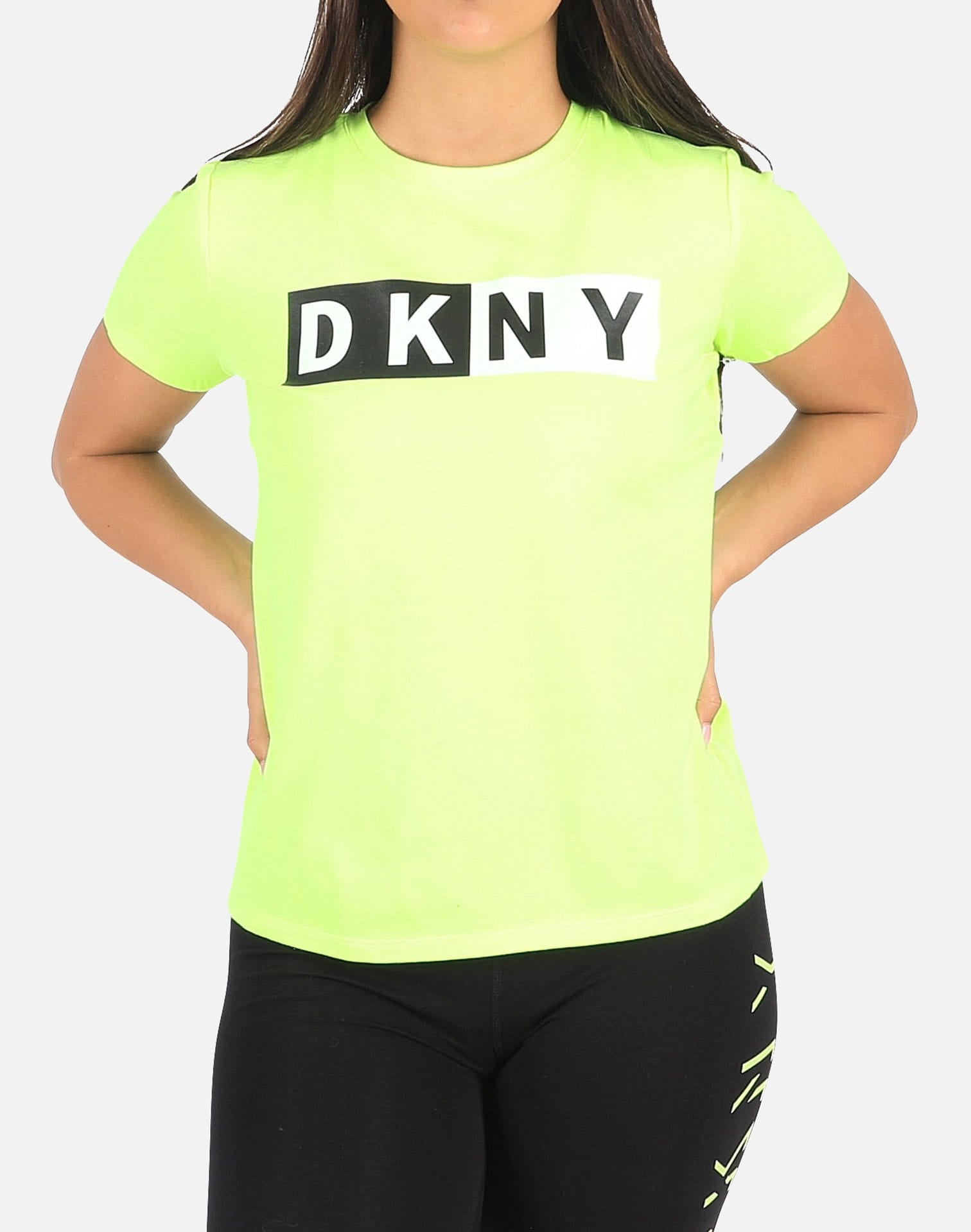 Photo of Dkny TWO TONE LOGO TEE