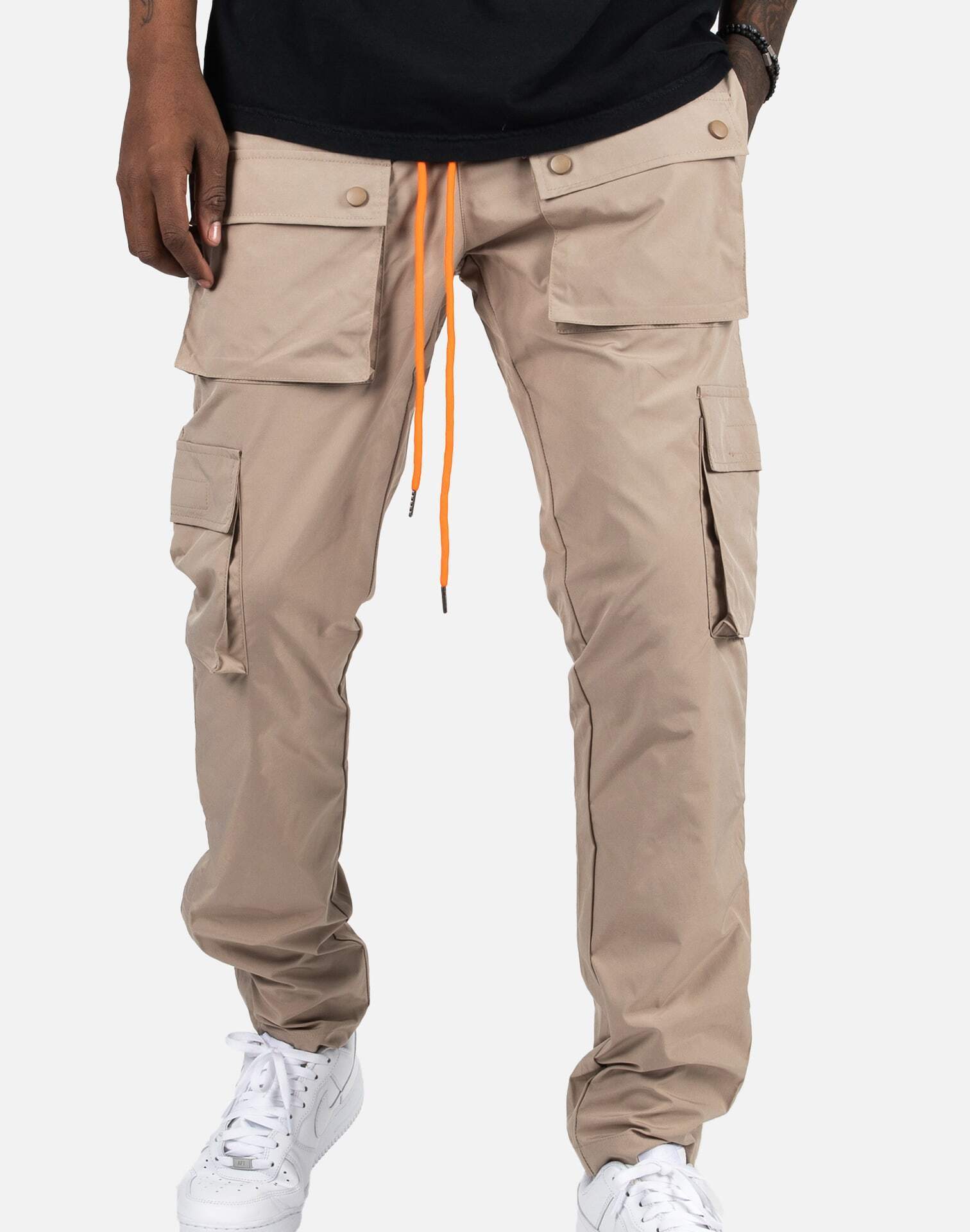 Eptm Snap Cargo Pants EPTM Snap Cargo Denim Black – PRIVATE SNEAKERS