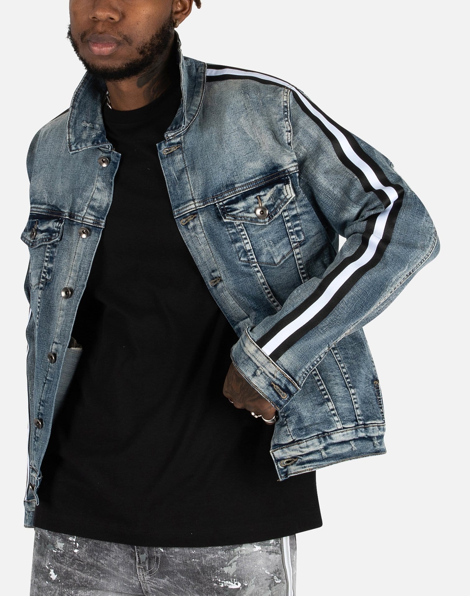 Photo of Eternity HYPED TAPED JEAN JACKET