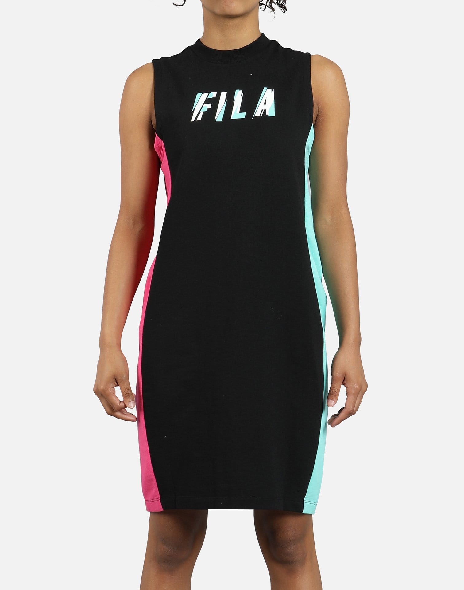 pink fila dress NWT Fila Women's Roslyn Dress Grey Pink LW911117 Size M