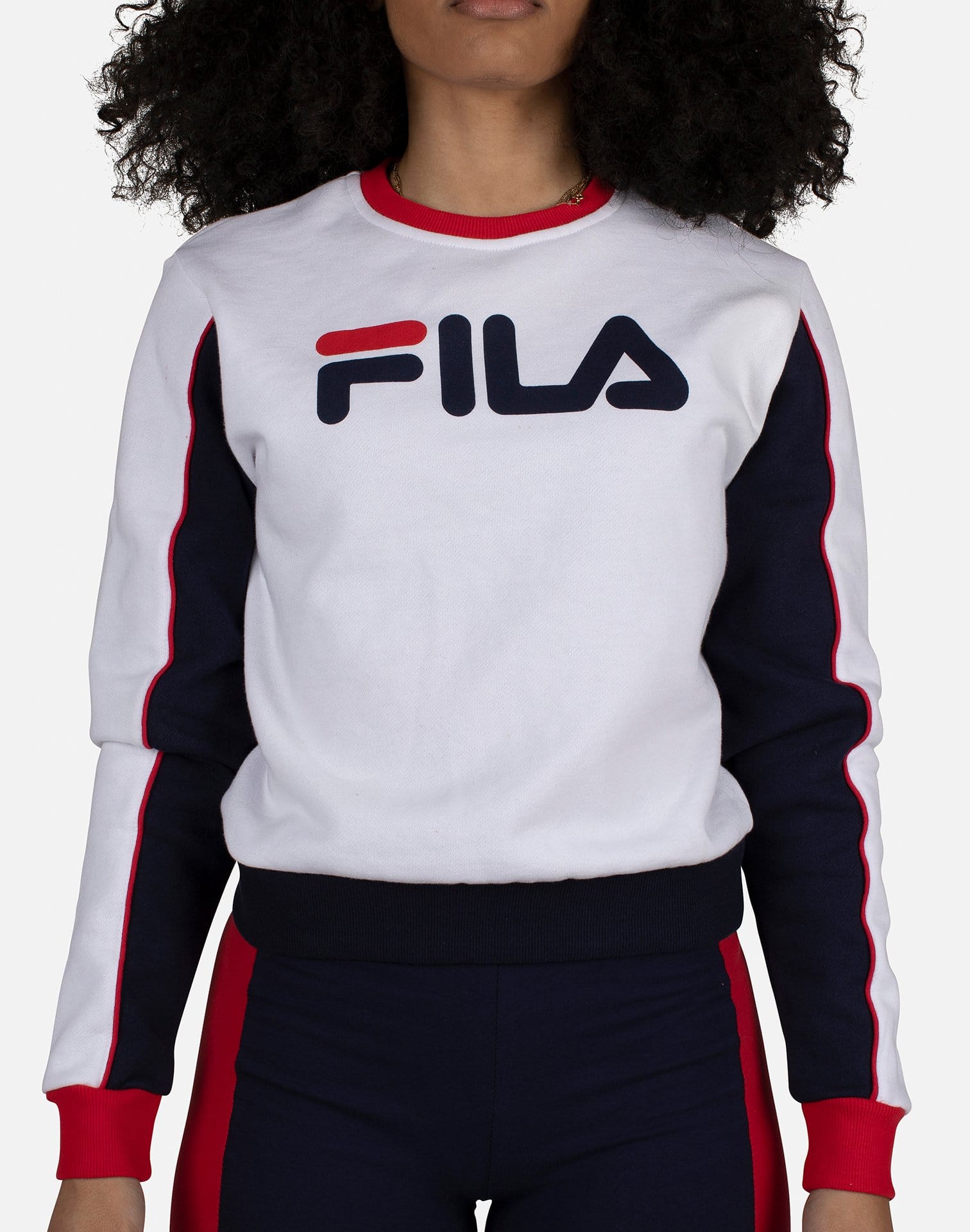 FILA Women's Nuria Colorblock Sweatshirt