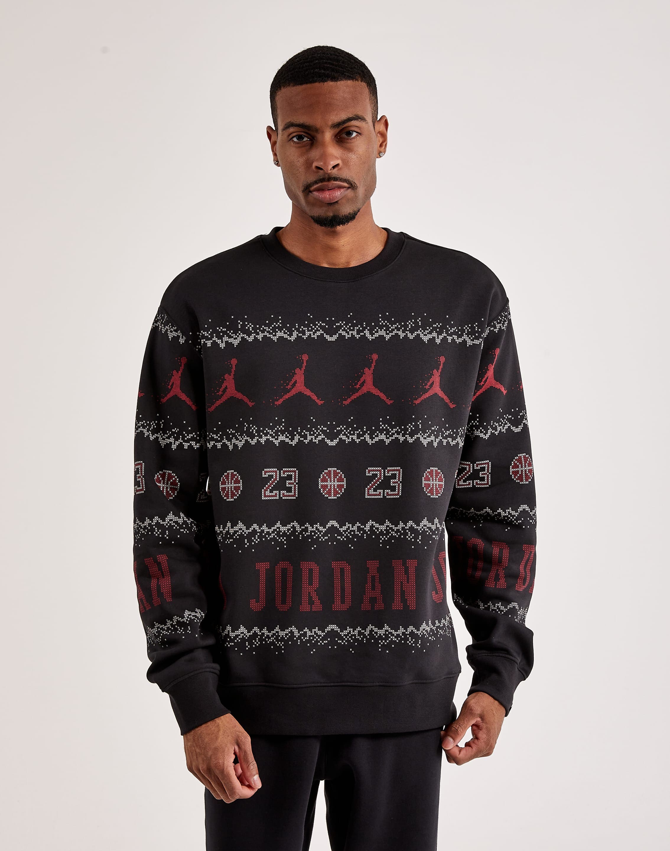 Jordan Holiday Fleece Crewneck Sweatshirt
