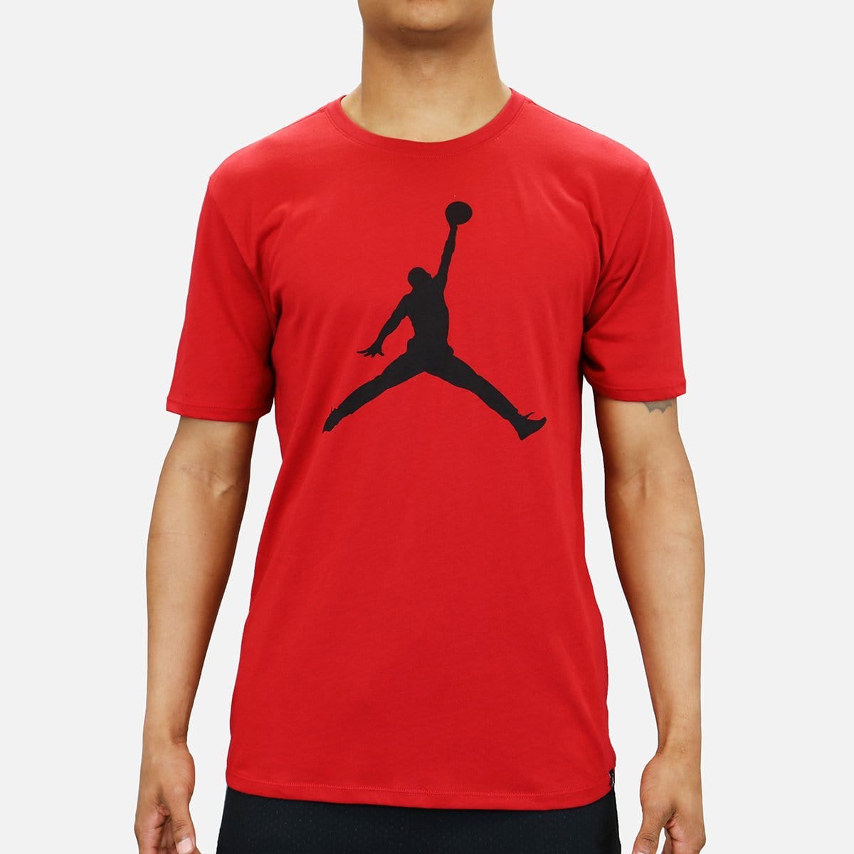 Jordan Iconic Jumpman Logo Tee (Gym Red/Black)