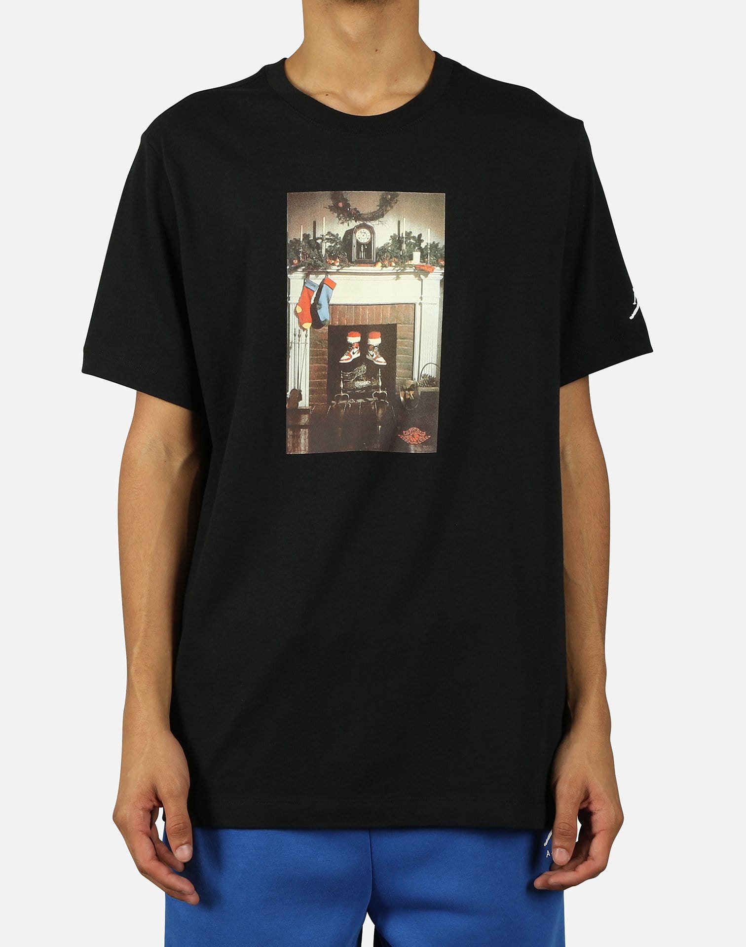 Chimney Jordan Christmas T Shirt Jordan Santa Chimney NIKE AIR