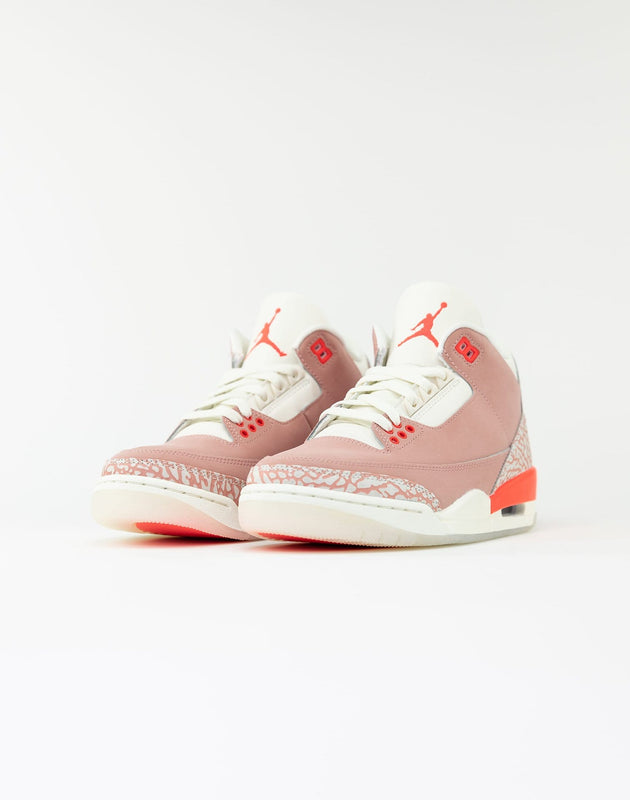 Jordan WMNS AIR JORDAN RETRO 3 'RUST PINK' – DTLR