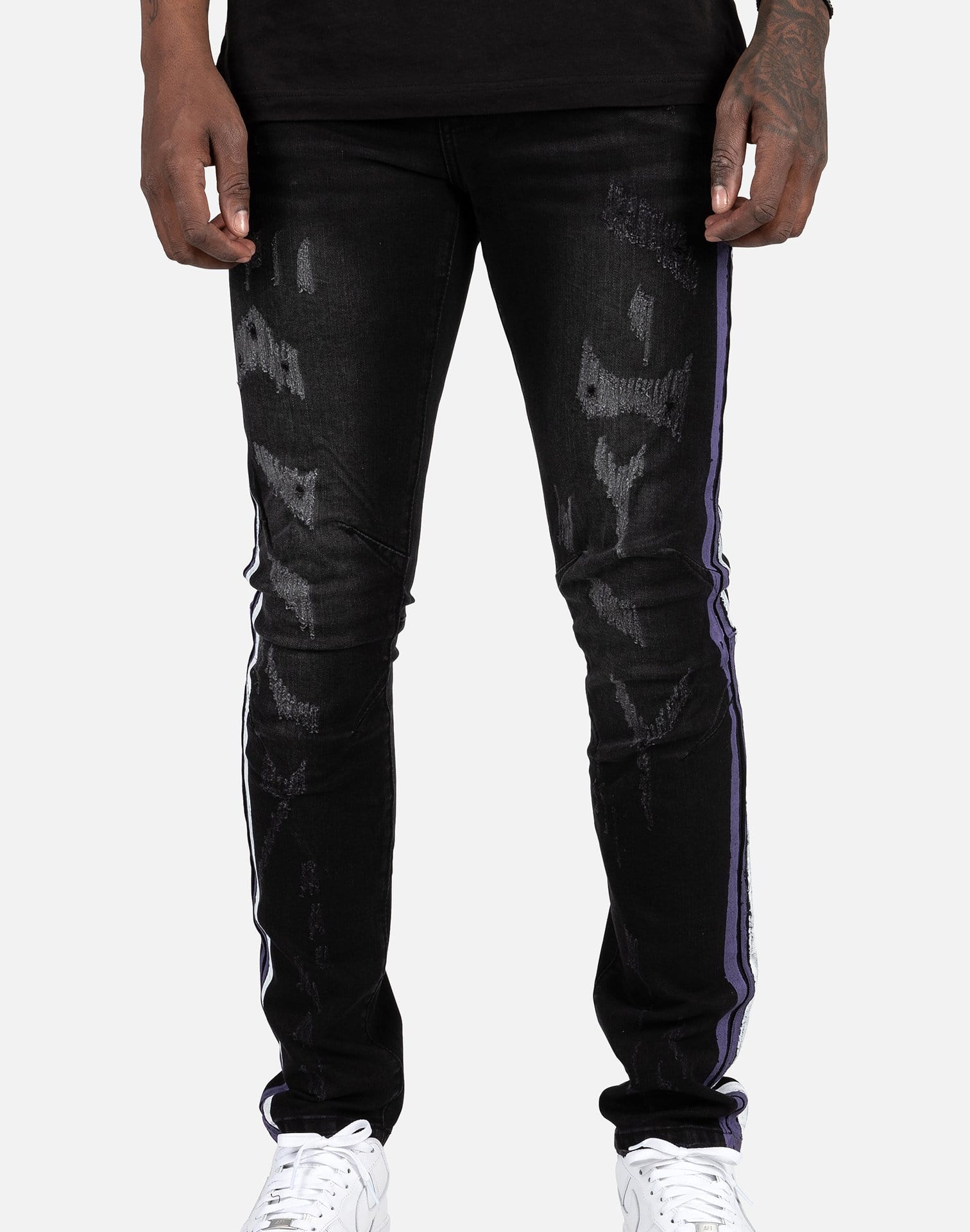 Photo of Kilogram Painted Stripe Jeans