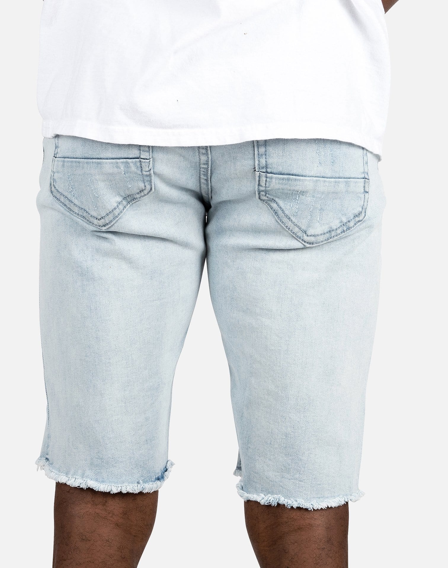 Photo of Kilogram Multi-Print Rip & Repair Jean Shorts