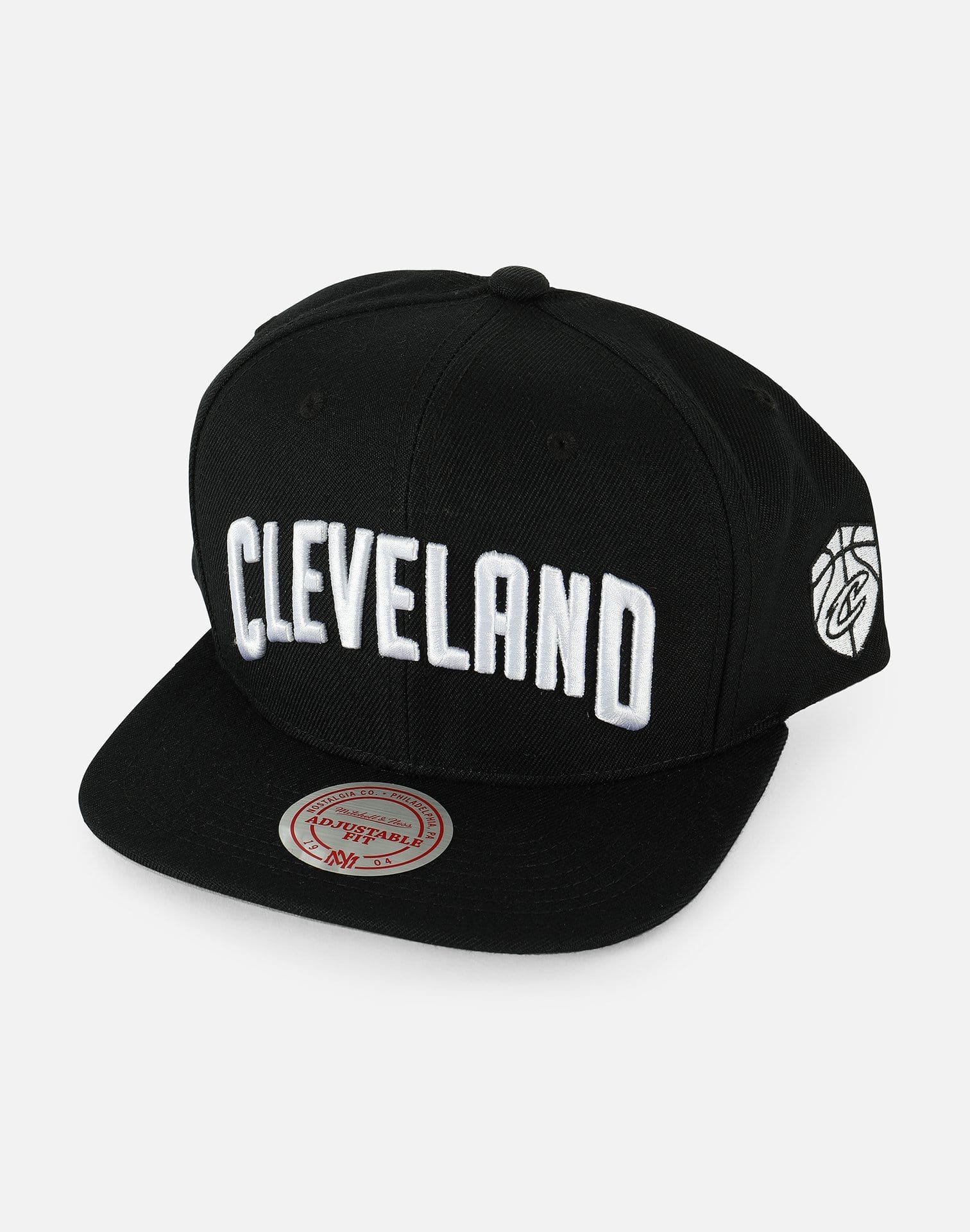 Mitchell & Ness NBA Cleveland Cavaliers Wordmark Snapback Hat