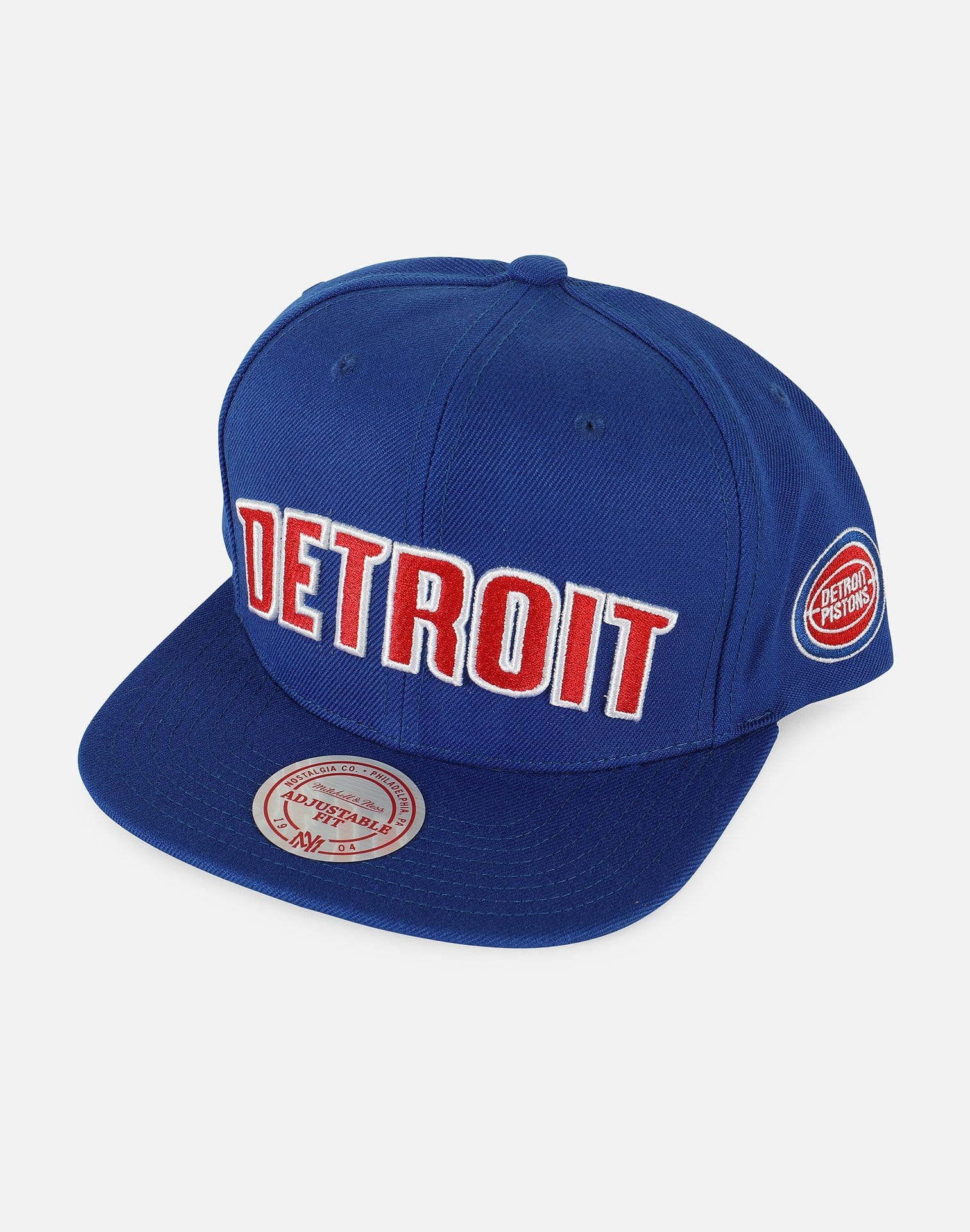 Mitchell & Ness NBA Detroit Pistons Team SMU Snapback Hat