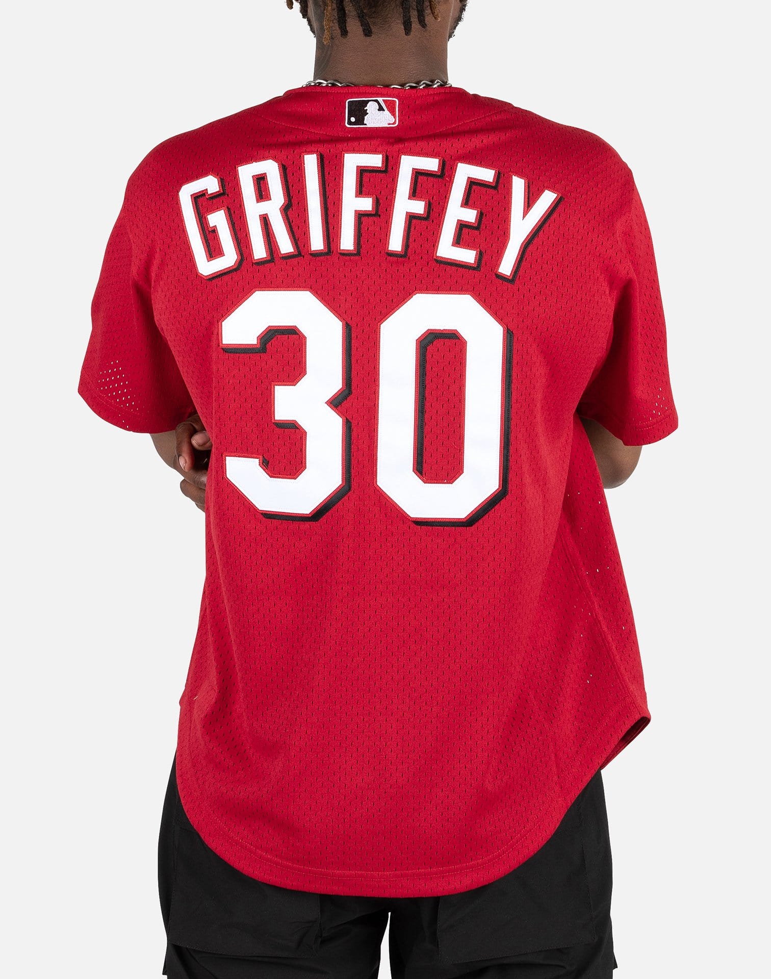 Mitchell & Ness MLB CINCINNATI REDS 2000 KEN GRIFFEY JR. AUTHETNIC MES –  DTLR