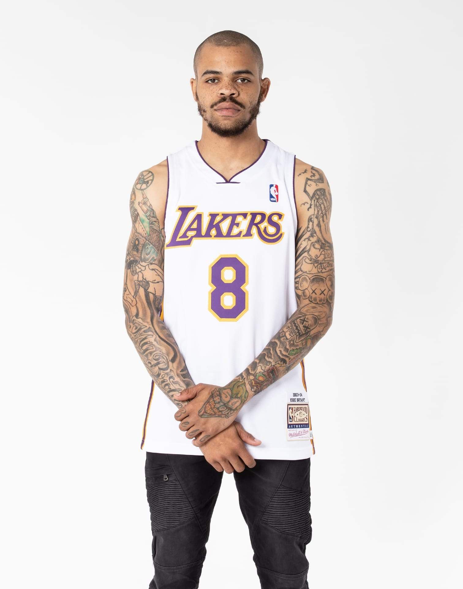 NBA Los Angeles Lakers Alternate 2003-04 Kobe Bryant Basketball Jersey •  Kybershop