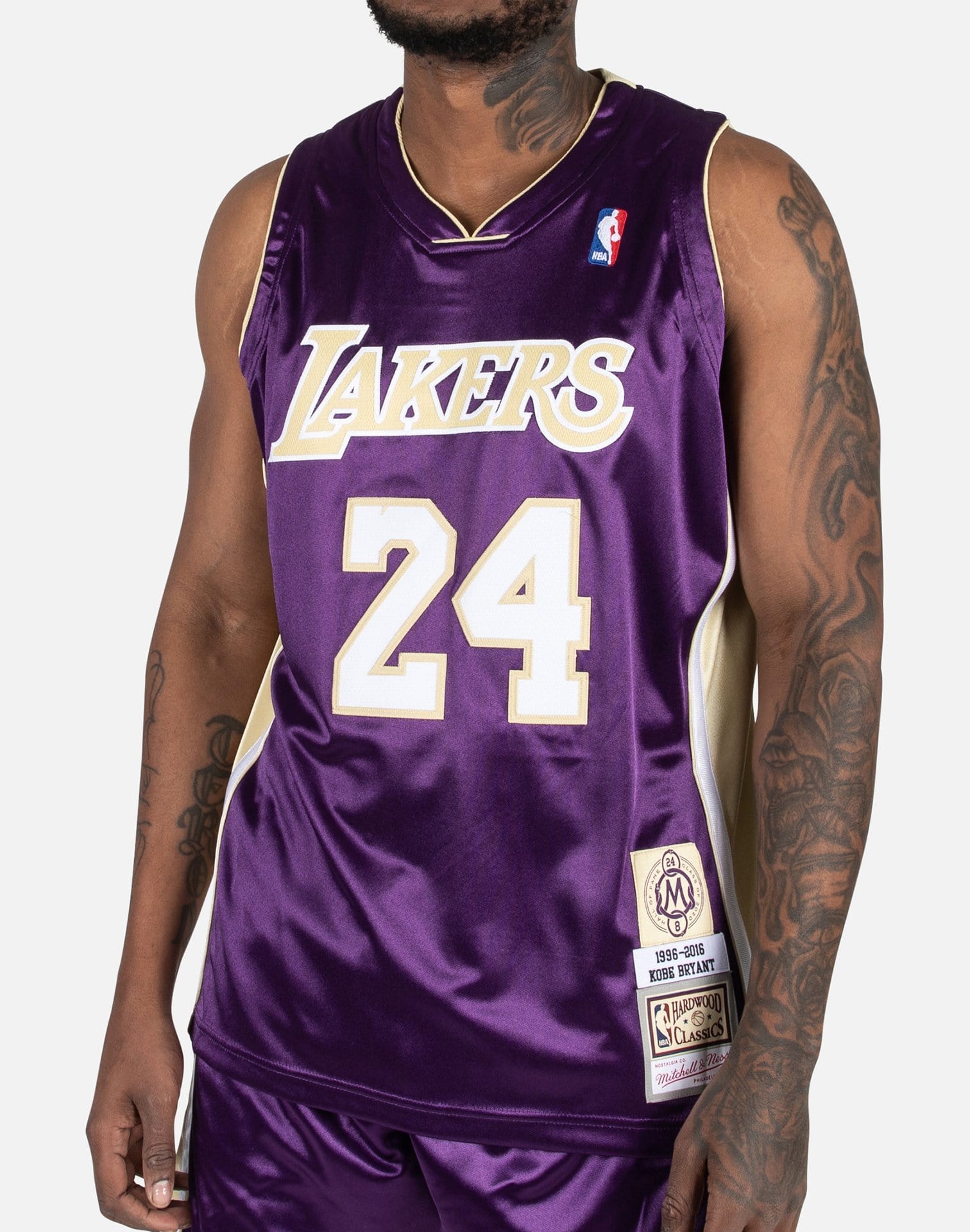 100% Authentic Kobe Bryant Mitchell Ness 1996-2016 HOF Lakers