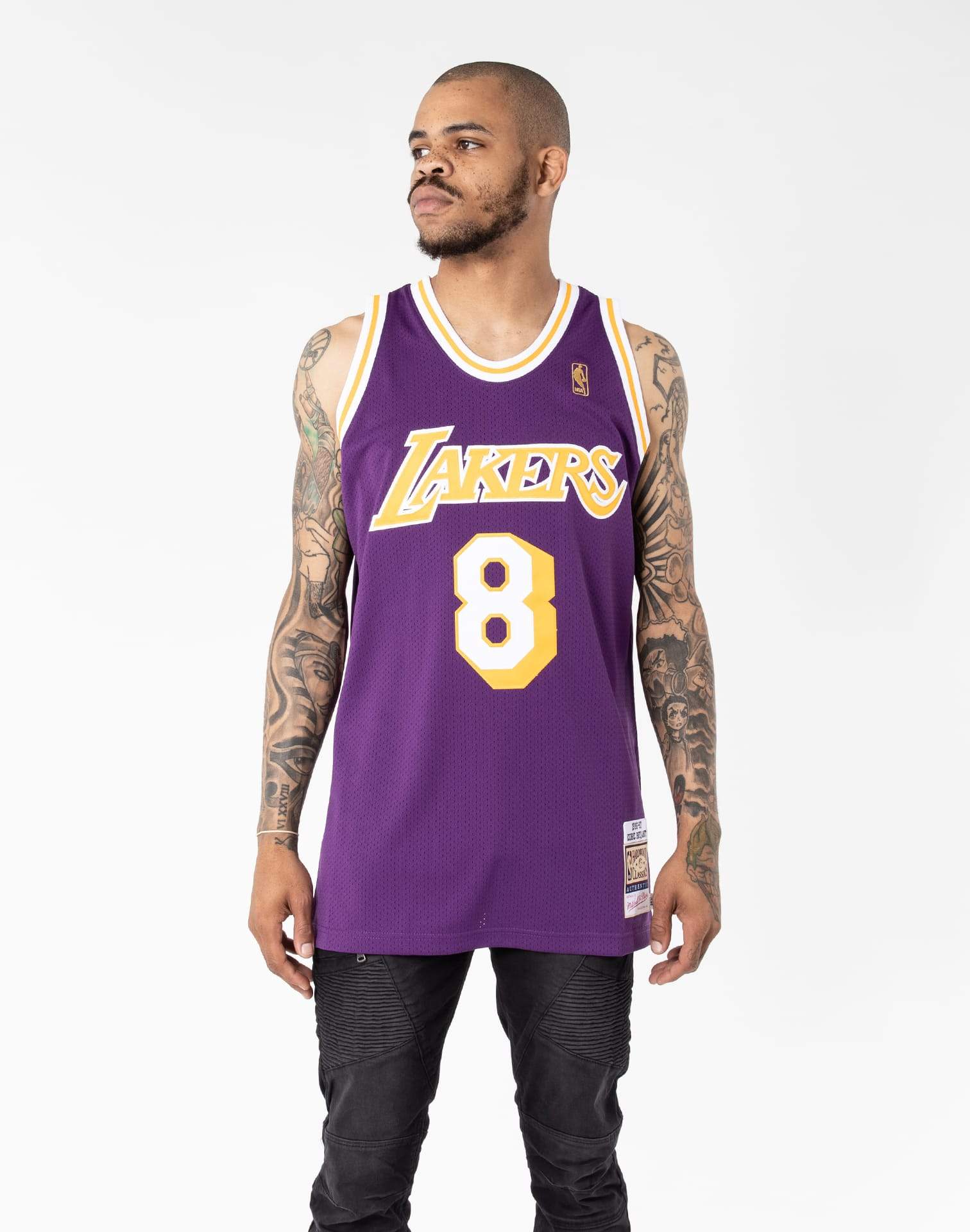 Los Angeles Lakers Kobe Bryant 08-09 Authentic Jersey By Mitchell & Ness -  Light Gold - Mens