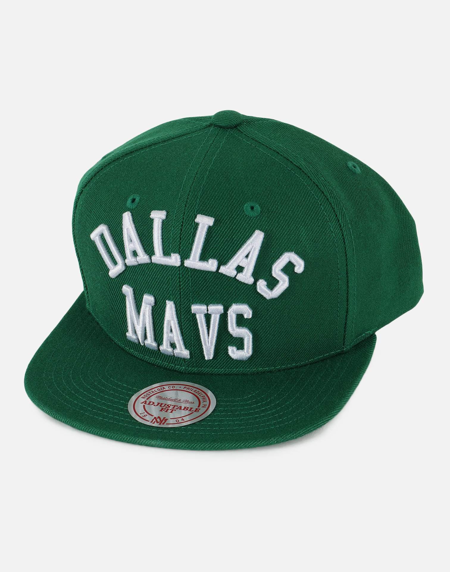 Mitchell & Ness Men'sNBA Dallas Mavericks Arch Team Snapback Hat