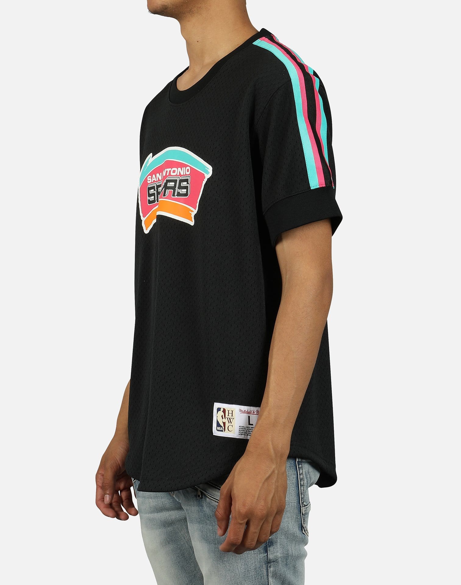 Mitchell & Ness Men's NBA San Antonio Spurs Mesh Jersey Shirt