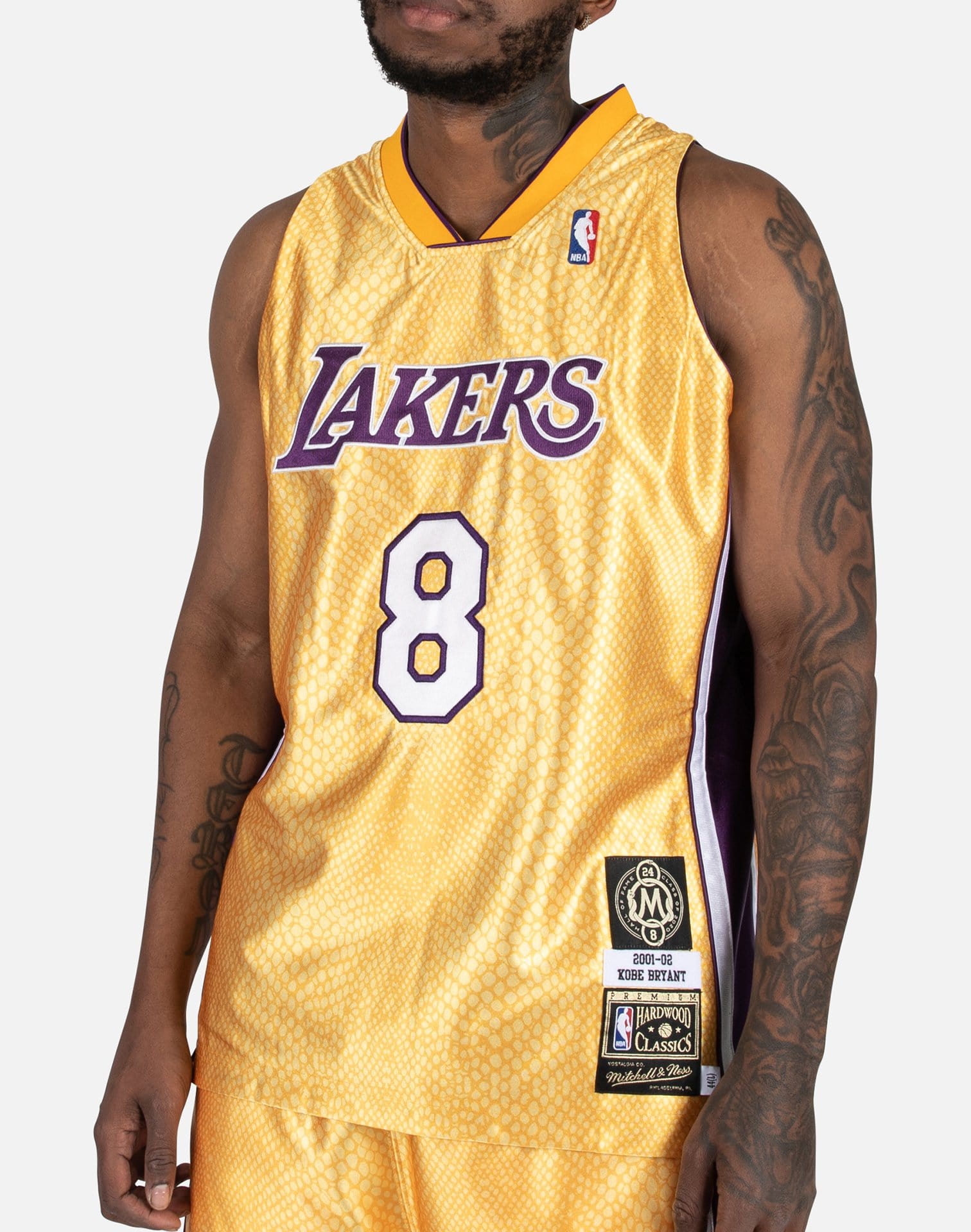 MITCHELL & NESS Los Angeles Lakers Kobe Bryant 8/24 Authentic Reversible  Jersey NNBJGS20051-LALGOLDKBR - Karmaloop