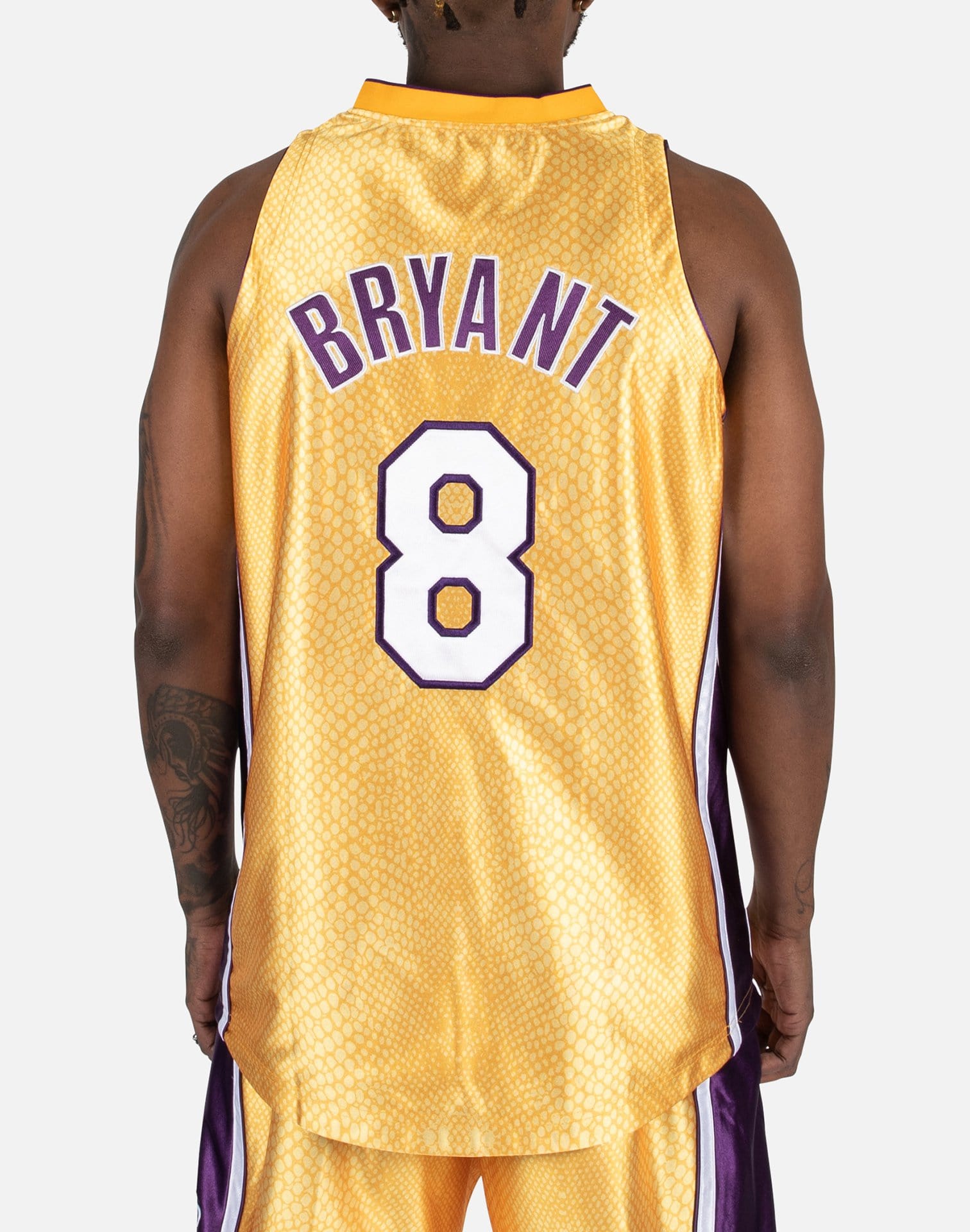 Nike Lakers City Edition Kobe Bryant Authentic 'Black Yellow' (NBA/Men's/Jersey) AJ6430-011 US XXL