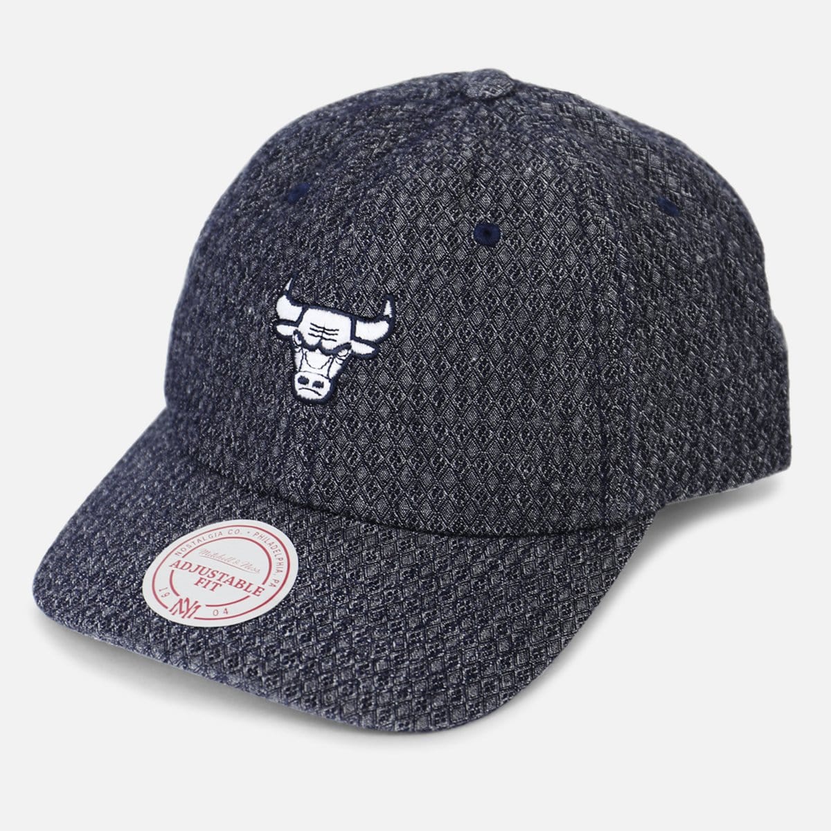 Mitchell & Ness Chicago Bulls Reverse Denim Dad Hat