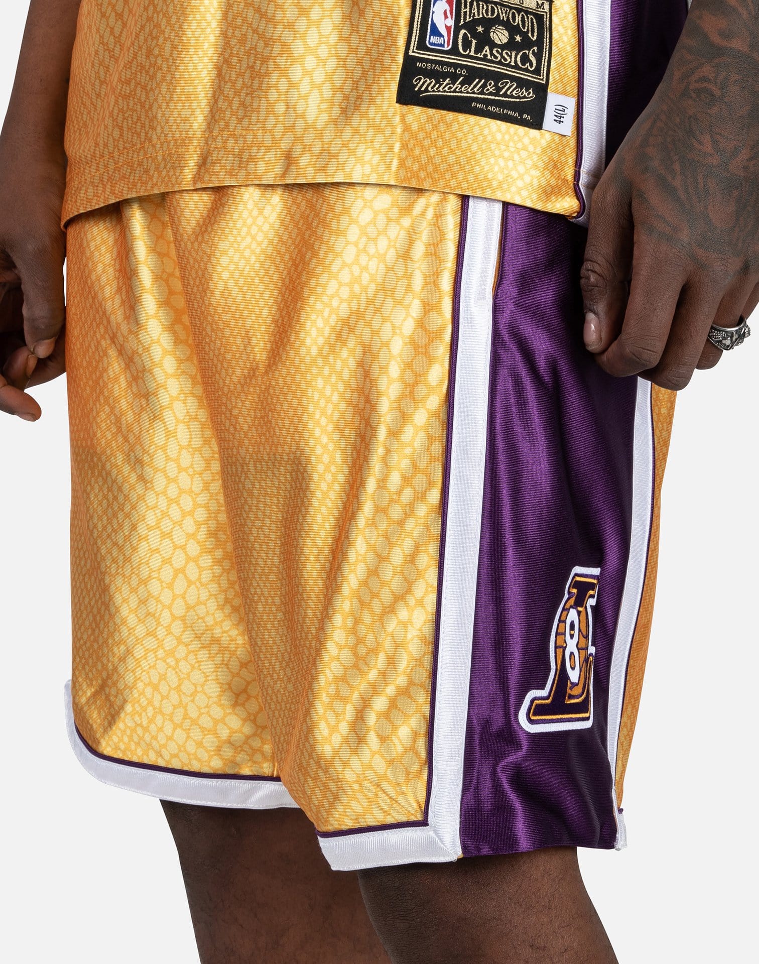Now Available: Mitchell & Ness Kobe Bryant Hall of Fame Reversible Shorts —  Sneaker Shouts