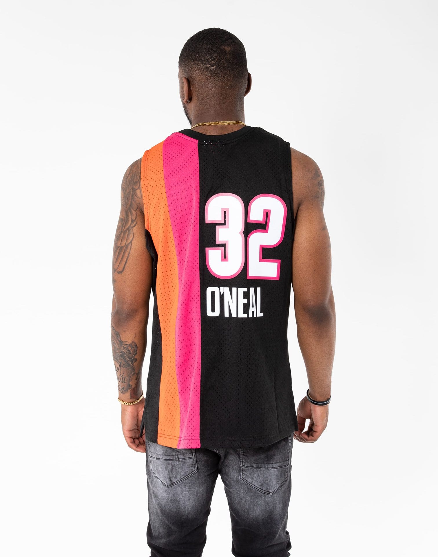 Shop Mitchell & Ness Miami Heat Shaquille O'Neal 2005-2006 Swingman Jersey  SMJYCP19243-MHEBLCK05SON black