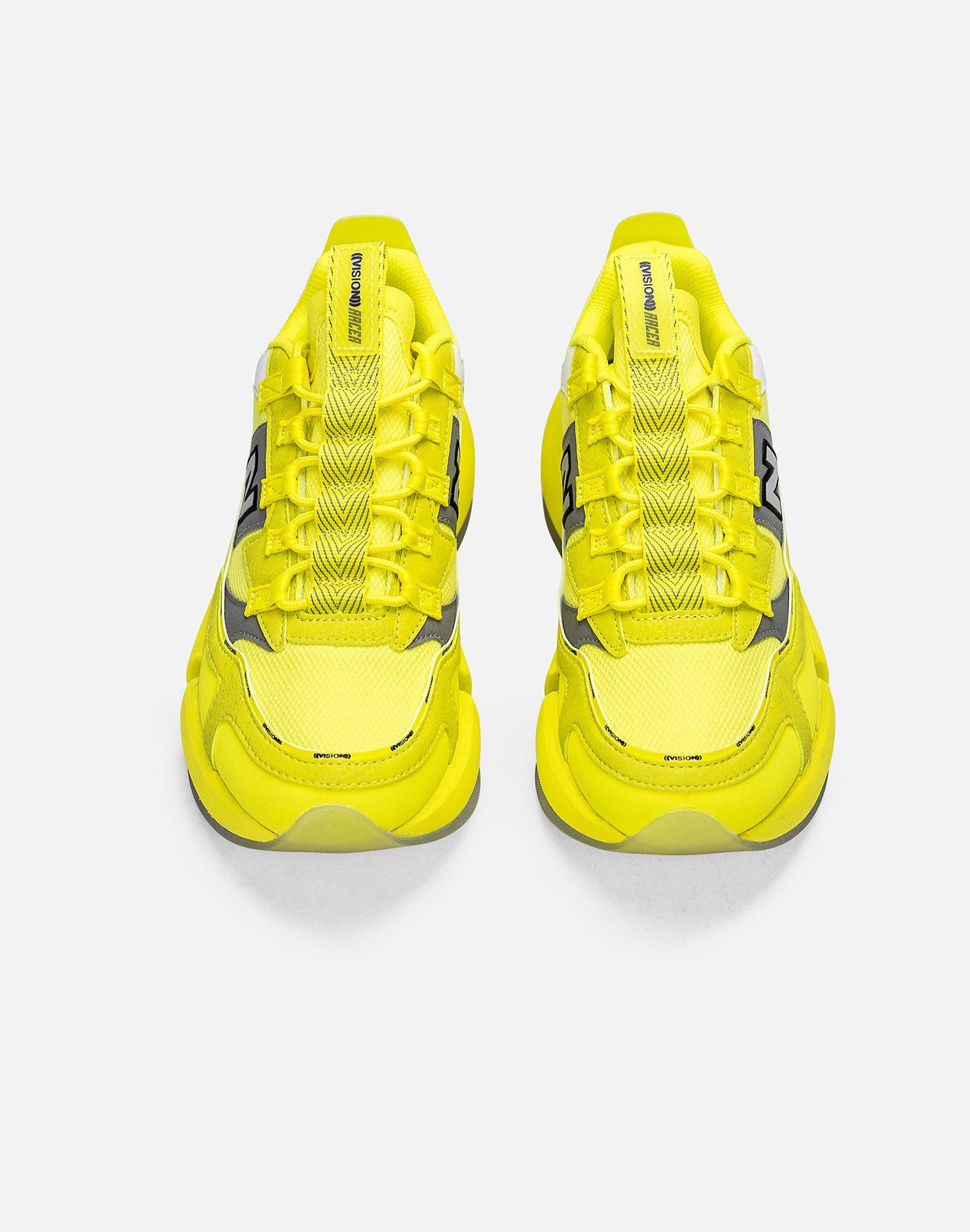 Shoes New Balance X Racer Yellow On Feet New Balance X Racer