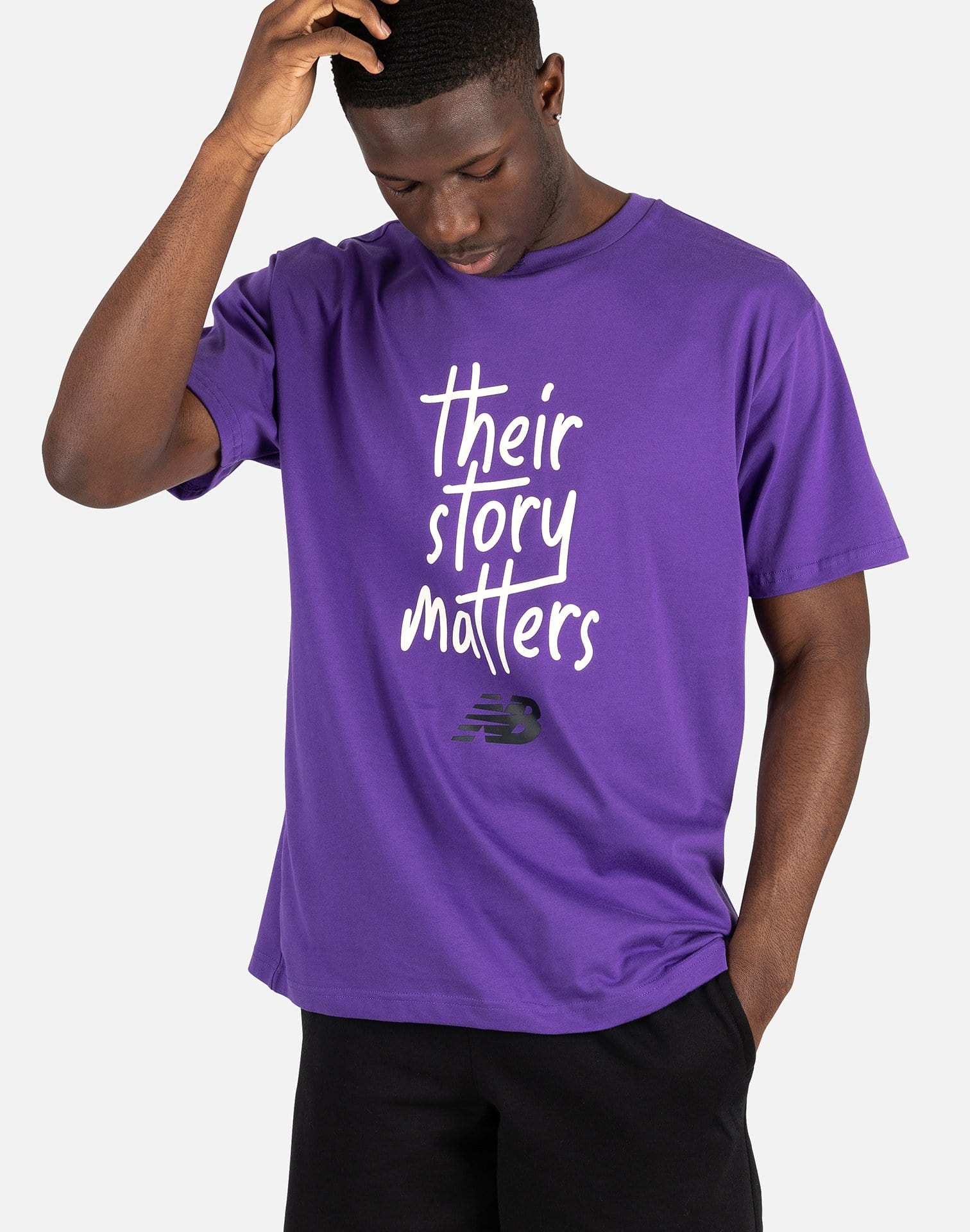 Photo of New Balance THEIR STORY MATTERS TEE