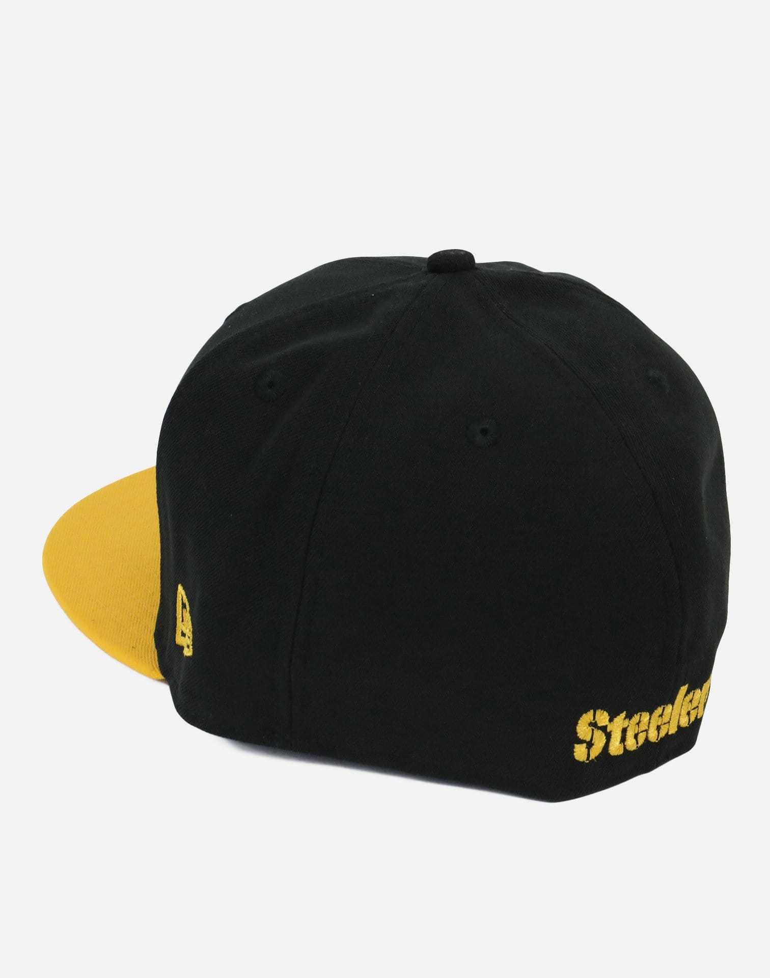 New Era Pittsburgh Steelers Authentic Fitted Hat (Black/Yellow)
