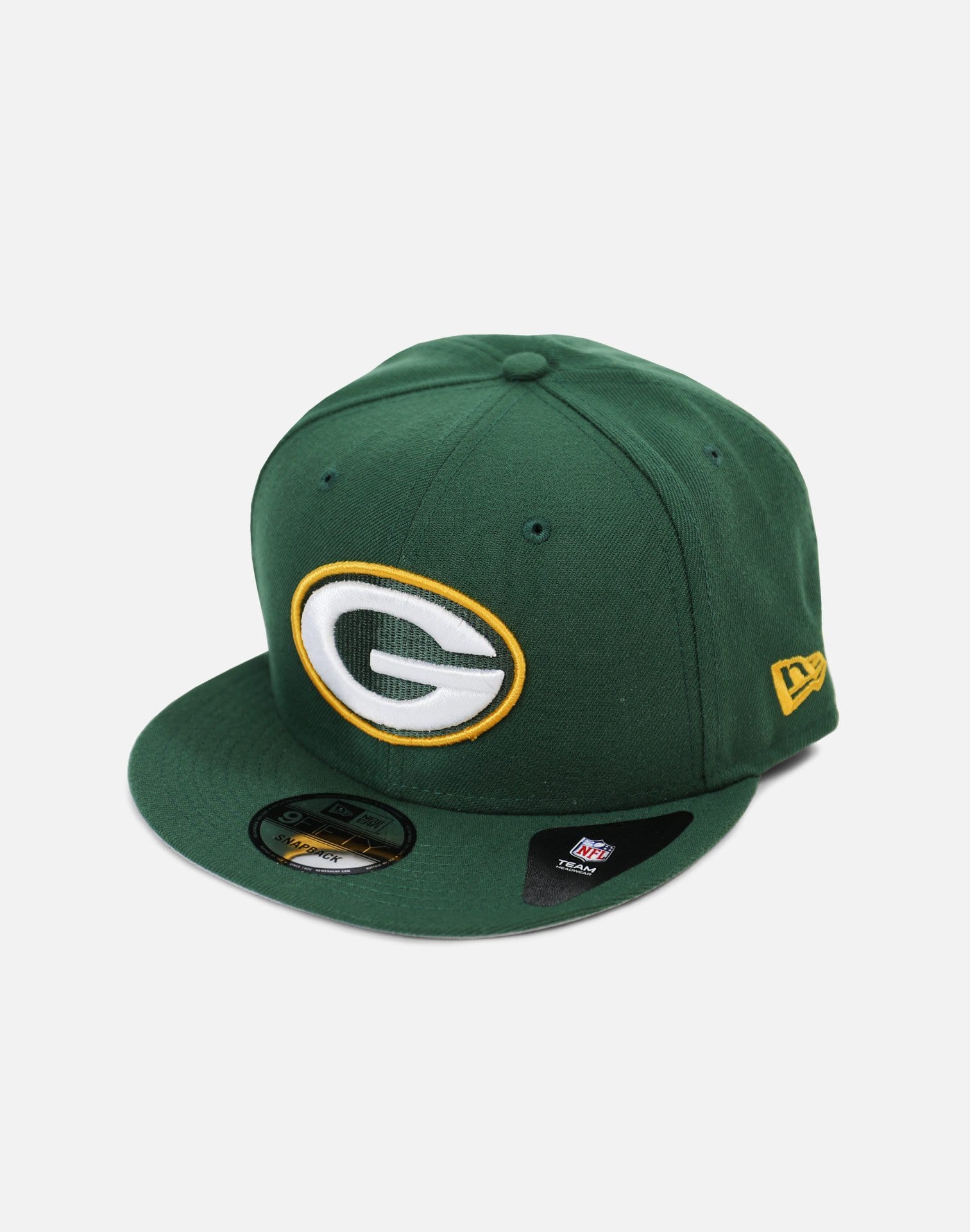 New Era Green Bay Packers Golden Hit Snapback Hat (Green)