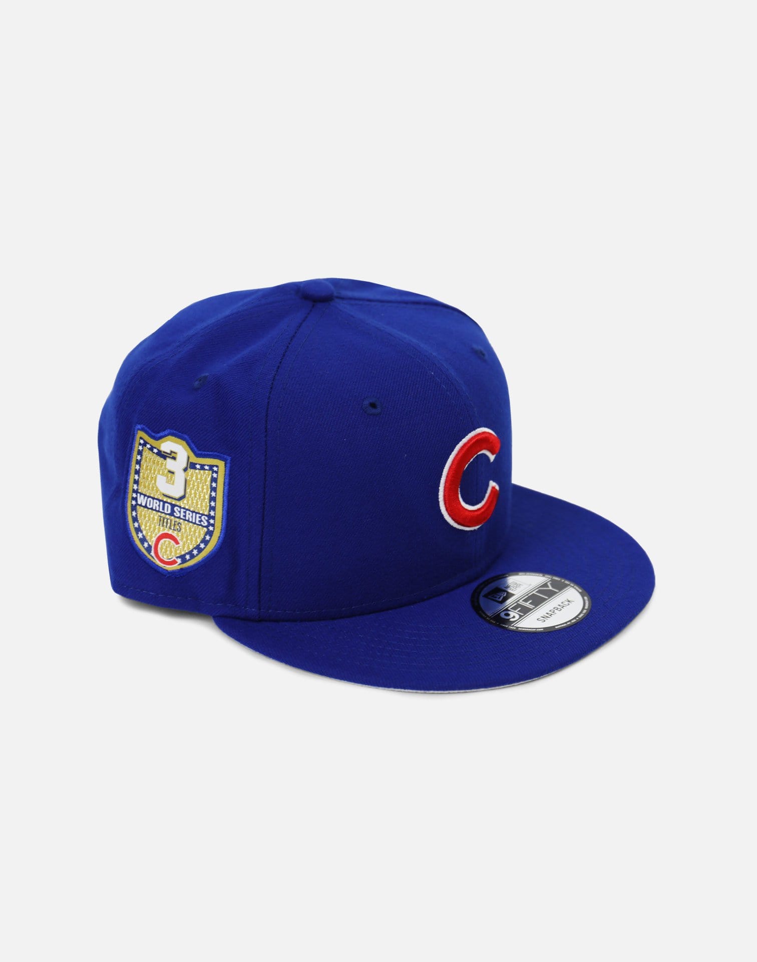 New Era Chicago Cubs Golden Hit Snapback Hat (Blue)