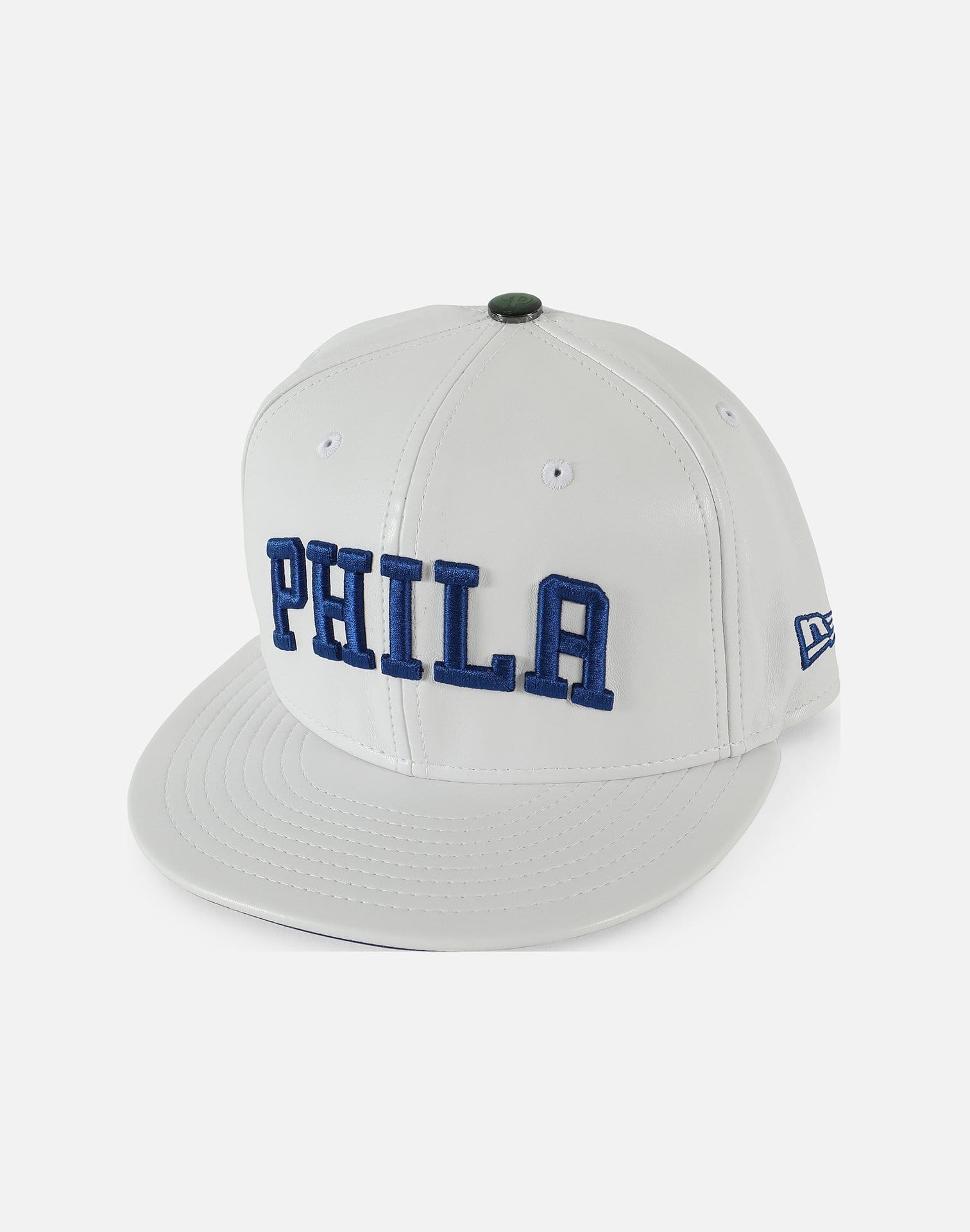 New Era NBA Philadelphia 76ers 007 Leather Snapback Hat