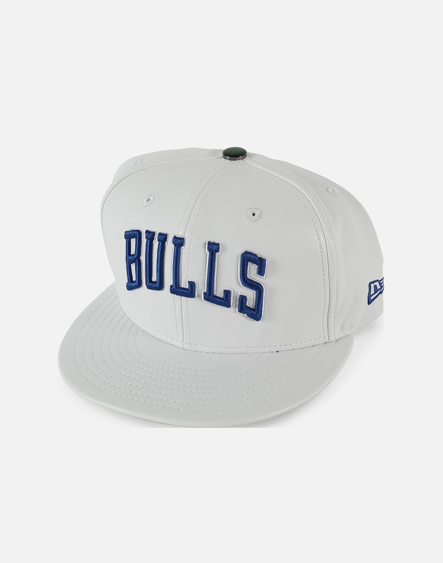 New Era NBA Chicago Bulls 007 Leather Snapback Hat