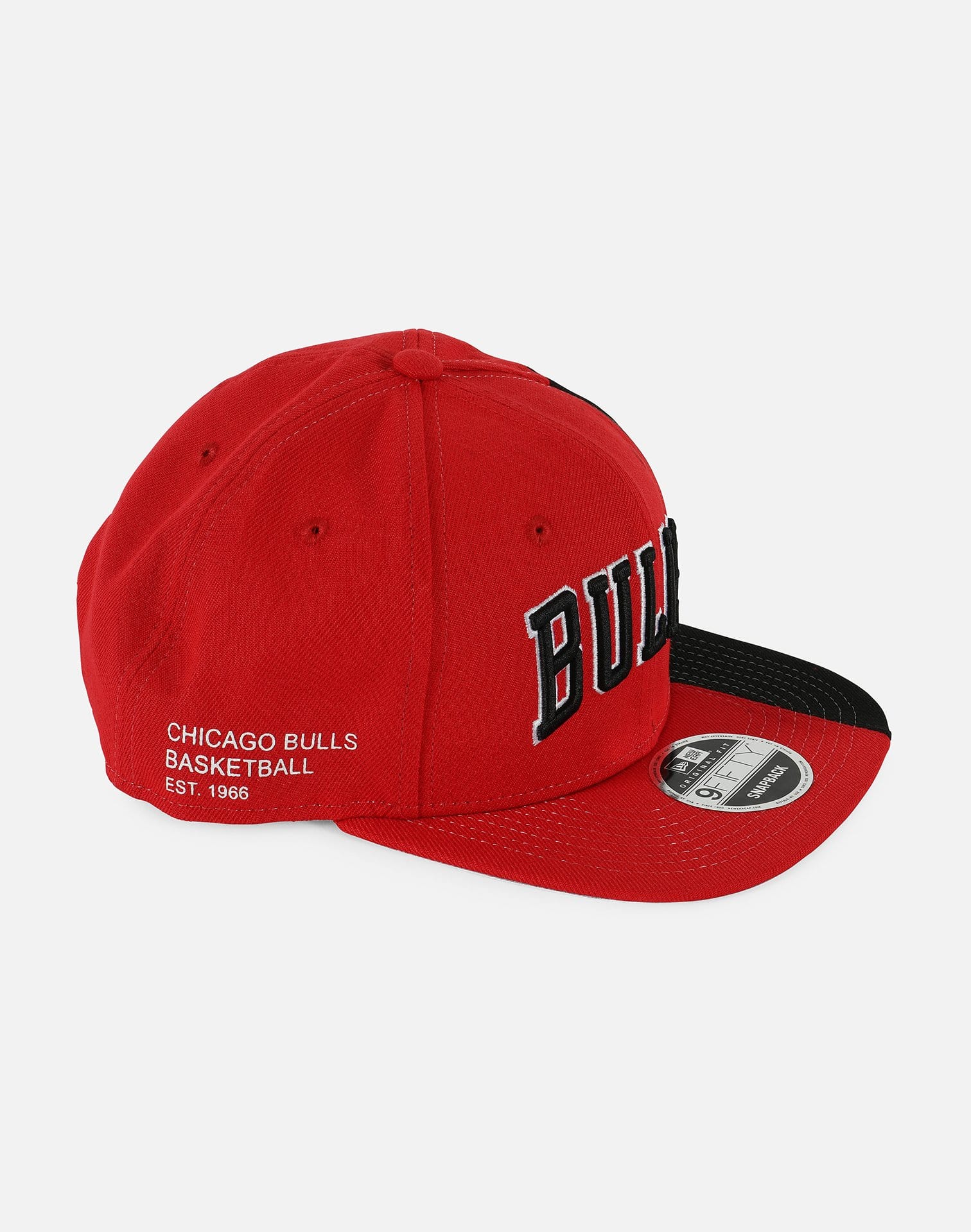 New Era Exclusive Customs NBA Chicago Bulls XL Logo 2 Tone Snapback Hat