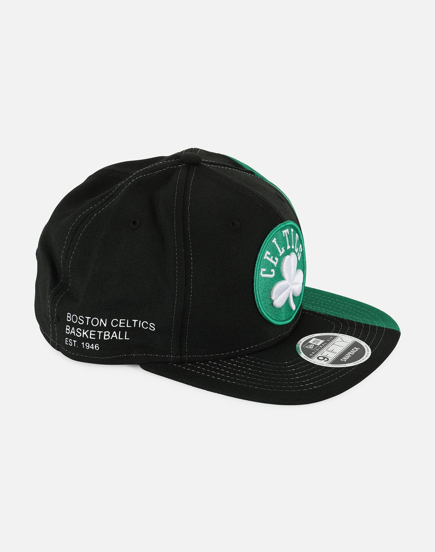 New Era Exclusive Customs NBA Boston Celtics XL 2-Tone Snapback Hat